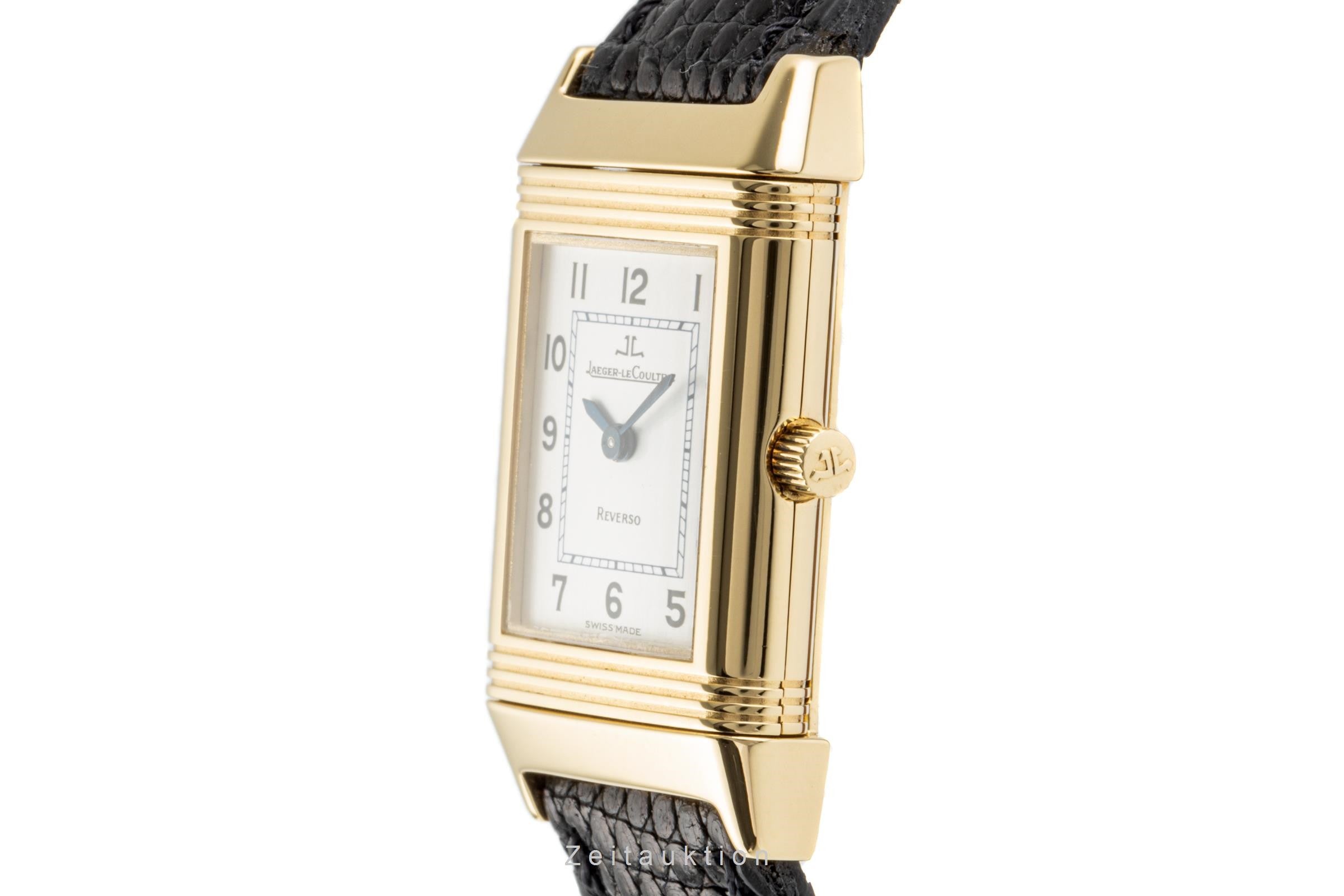Jaeger LeCoultre Reverso 18 ct gold manual winding women's watch 260.1.86  [2207052]