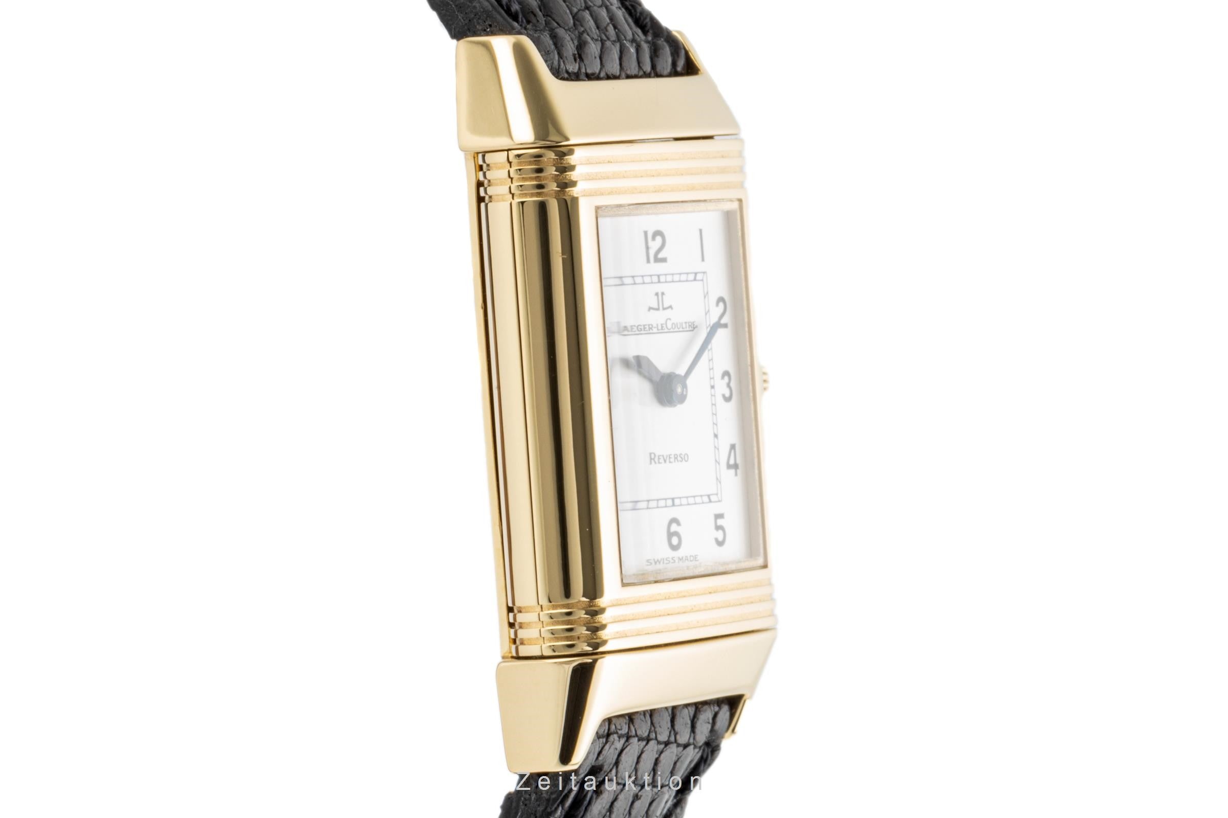 Jaeger LeCoultre Reverso 18 ct gold manual winding women's watch 260.1.86  [2207052]