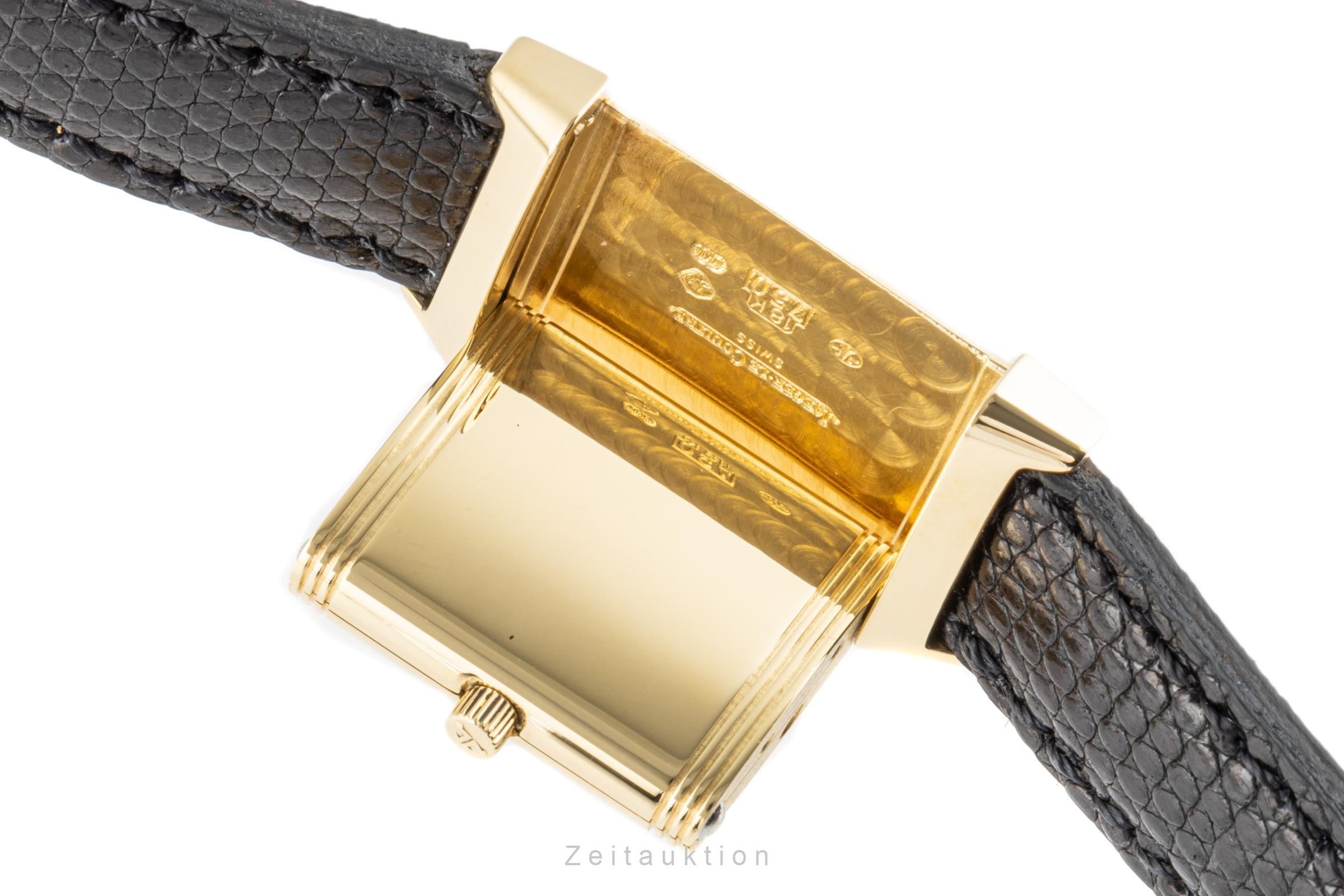 Jaeger LeCoultre Reverso 18 ct gold manual winding women's watch 260.1.86  [2207052]