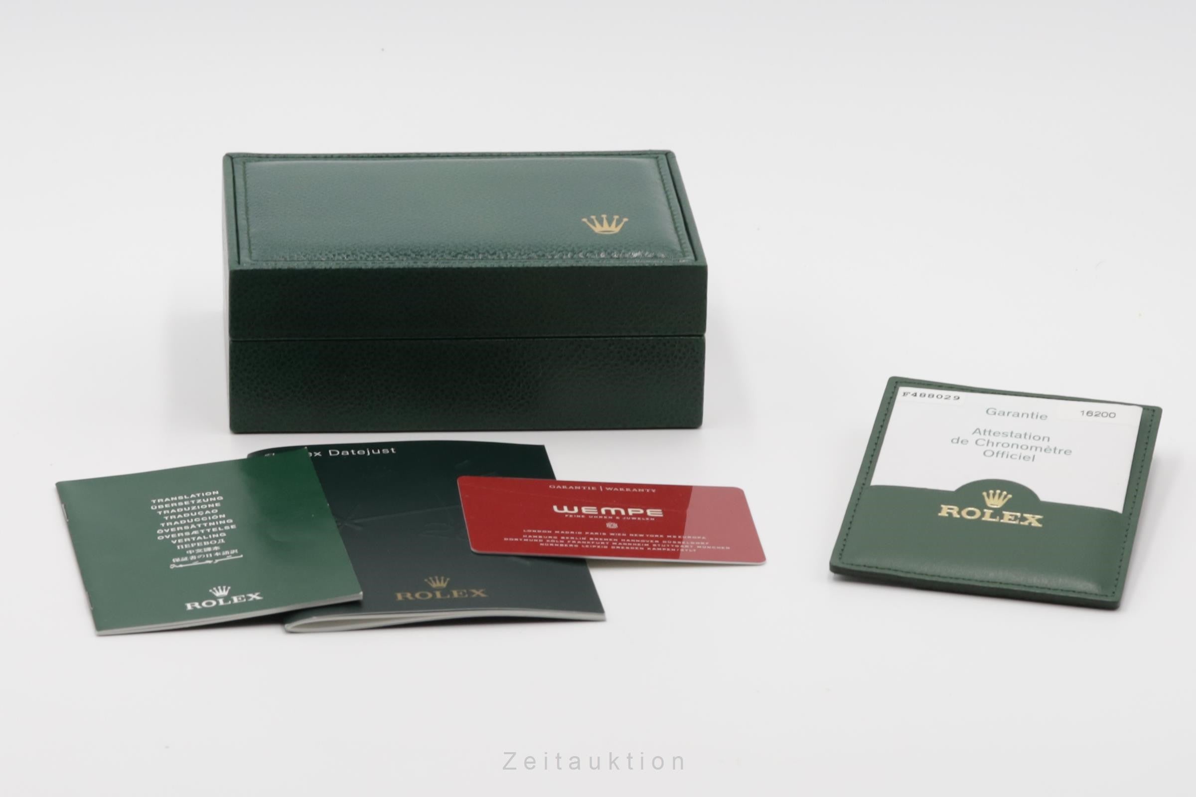 Rolex Datejust acciaio automatismo orologio da uomo 16200 LP: 7300EUR  [2207054]