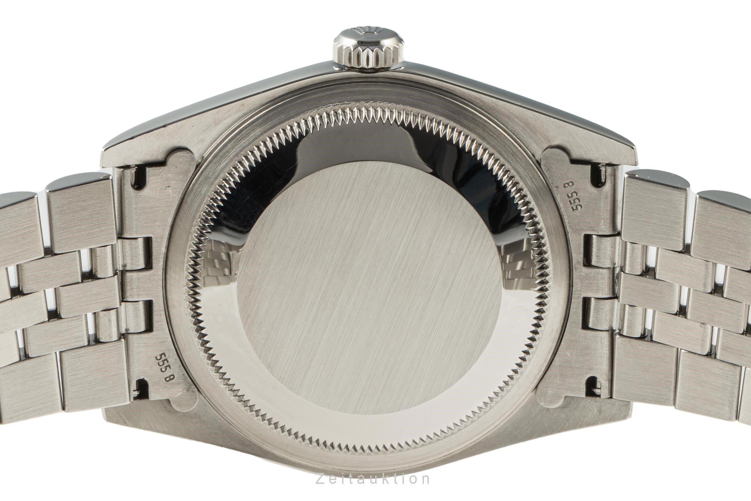 Rolex Datejust acciaio automatismo orologio da uomo 16200 LP: 7300EUR  [2207054]