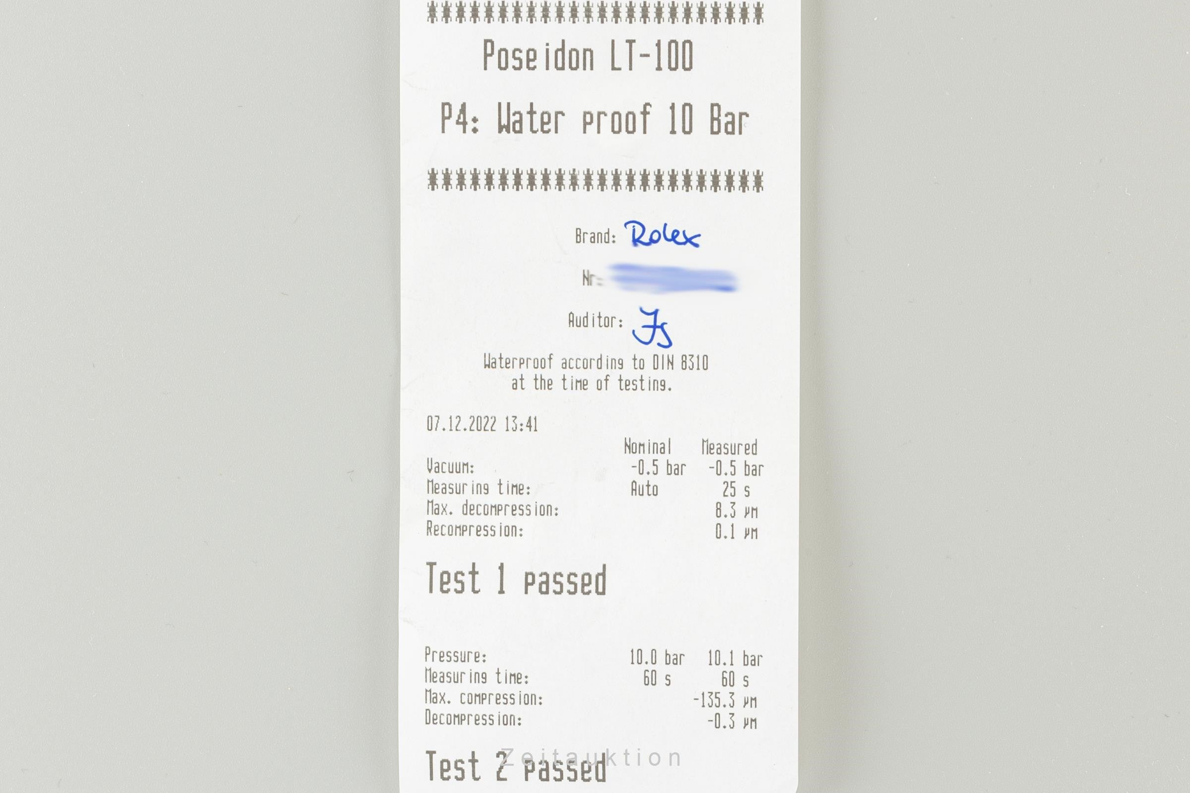 Rolex Datejust acciaio automatismo orologio da uomo 16200 LP: 7300EUR  [2207054]