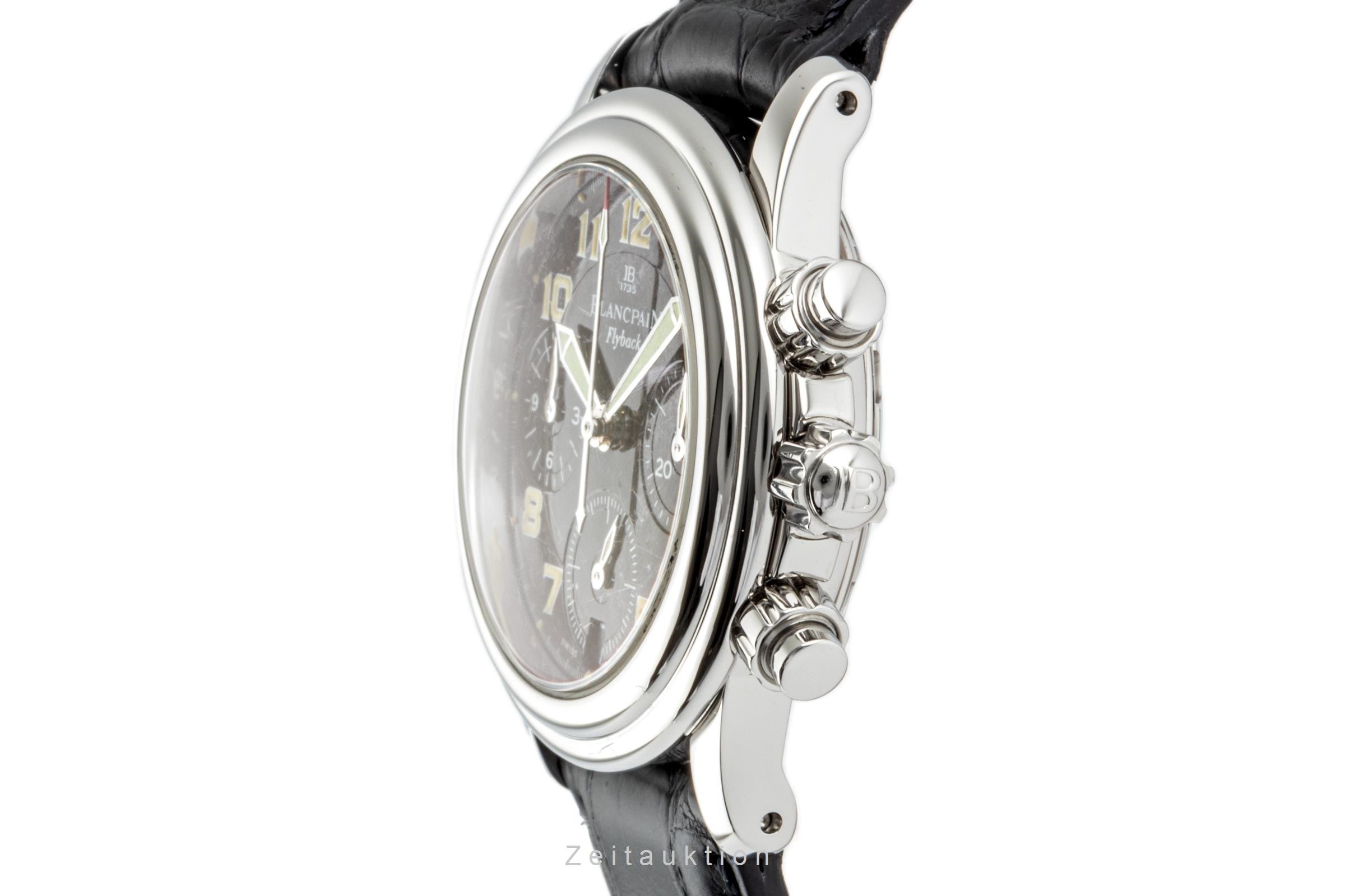 Blancpain Leman chronograph steel automatic men's watch 2385F  [2207065]