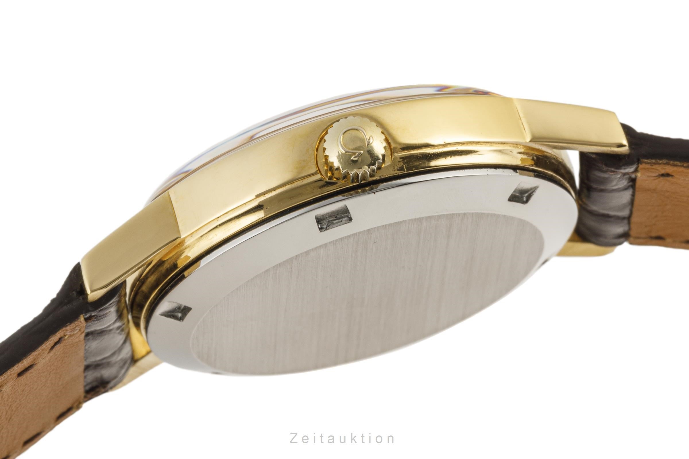 Omega Geneve doré automatique montre pour hommes 166.0117  [2207178]