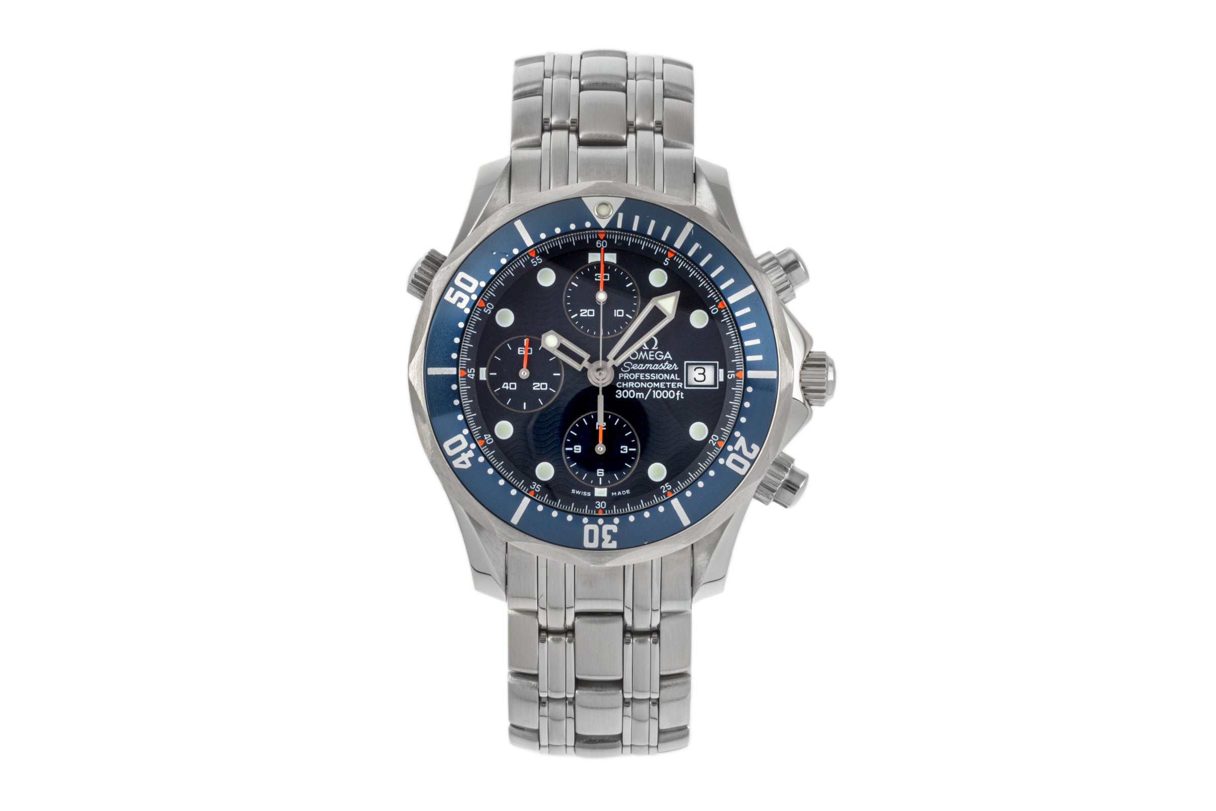 Omega Seamaster cronografo acciaio automatismo orologio da uomo 178.0514, 378.0514, 2599.80.00 LP: 9100EUR  [2207187]