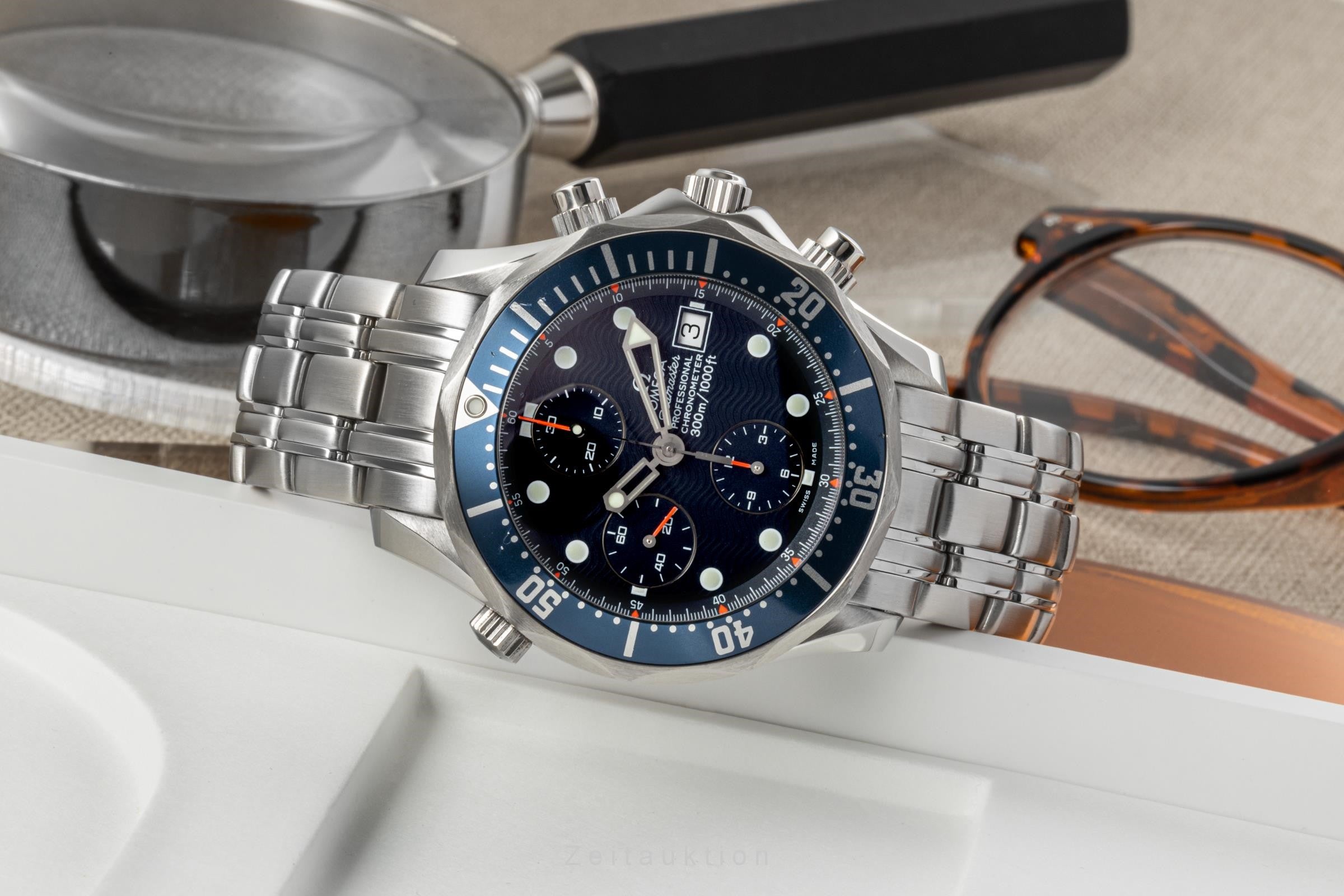 Omega Seamaster cronografo acciaio automatismo orologio da uomo 178.0514, 378.0514, 2599.80.00 LP: 9100EUR  [2207187]