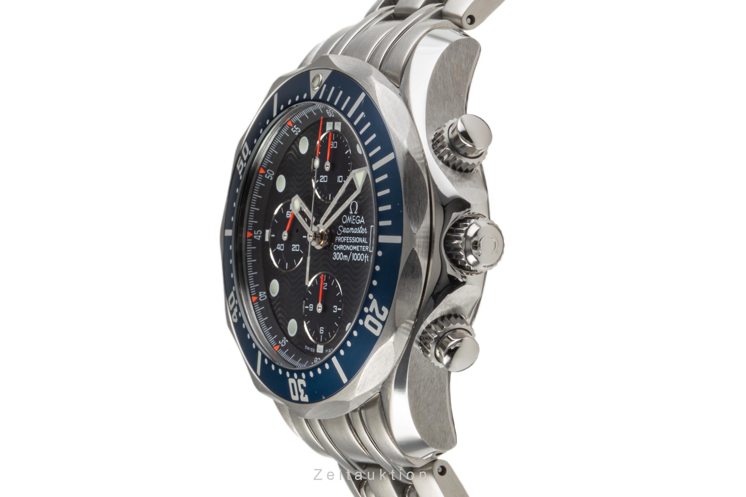 時計 OMEGA Seamaster Professionalchronometer Omega Seamaster chronograph steel automatic Kal. 1164 Ref