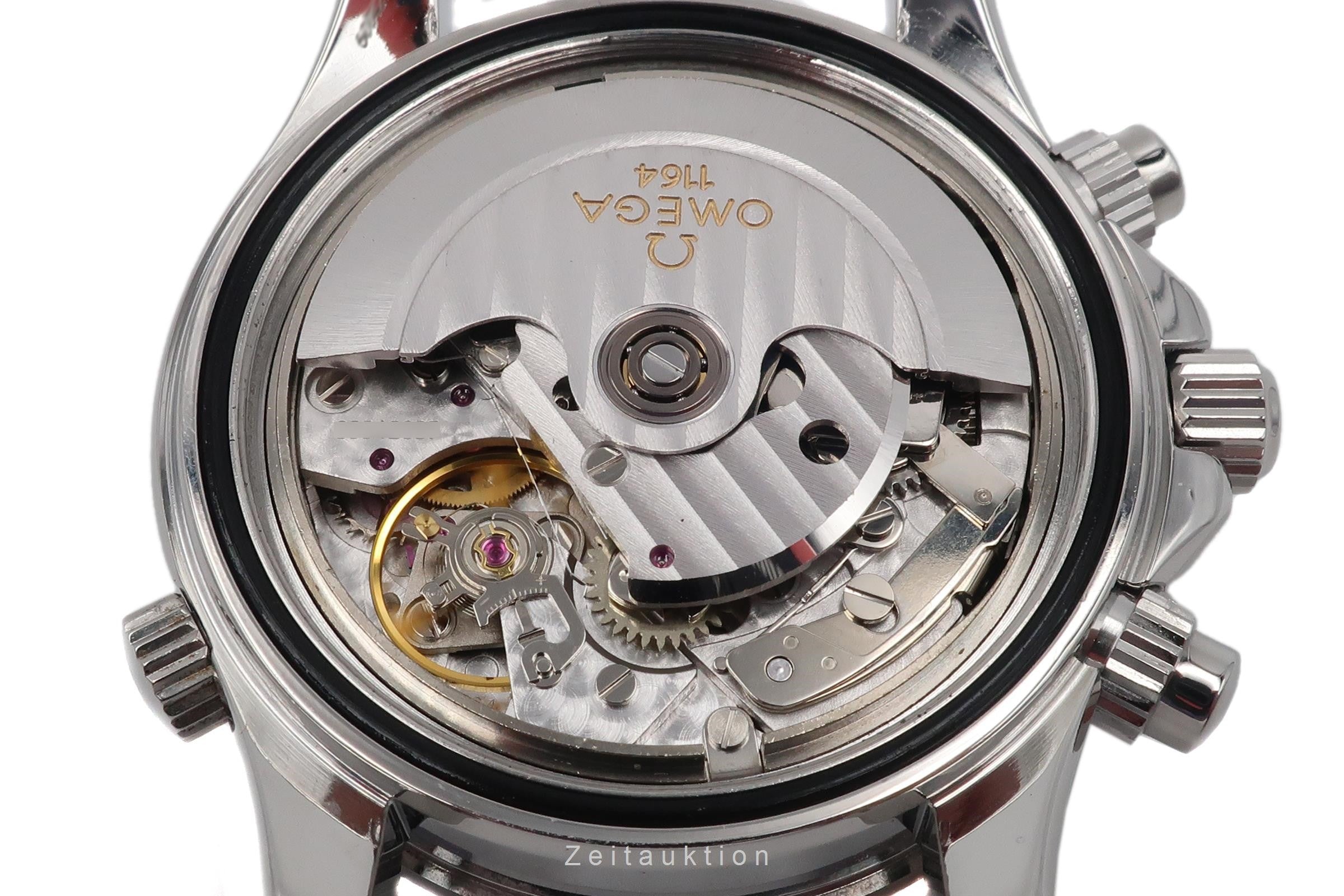 Omega Seamaster chronograph steel automatic Kal. 1164 Ref