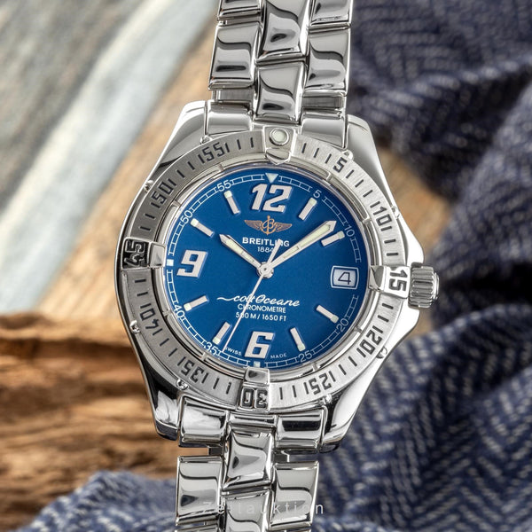 Breitling Colt Ocean acciaio quarzo orologio da donna A57350  [2207188]