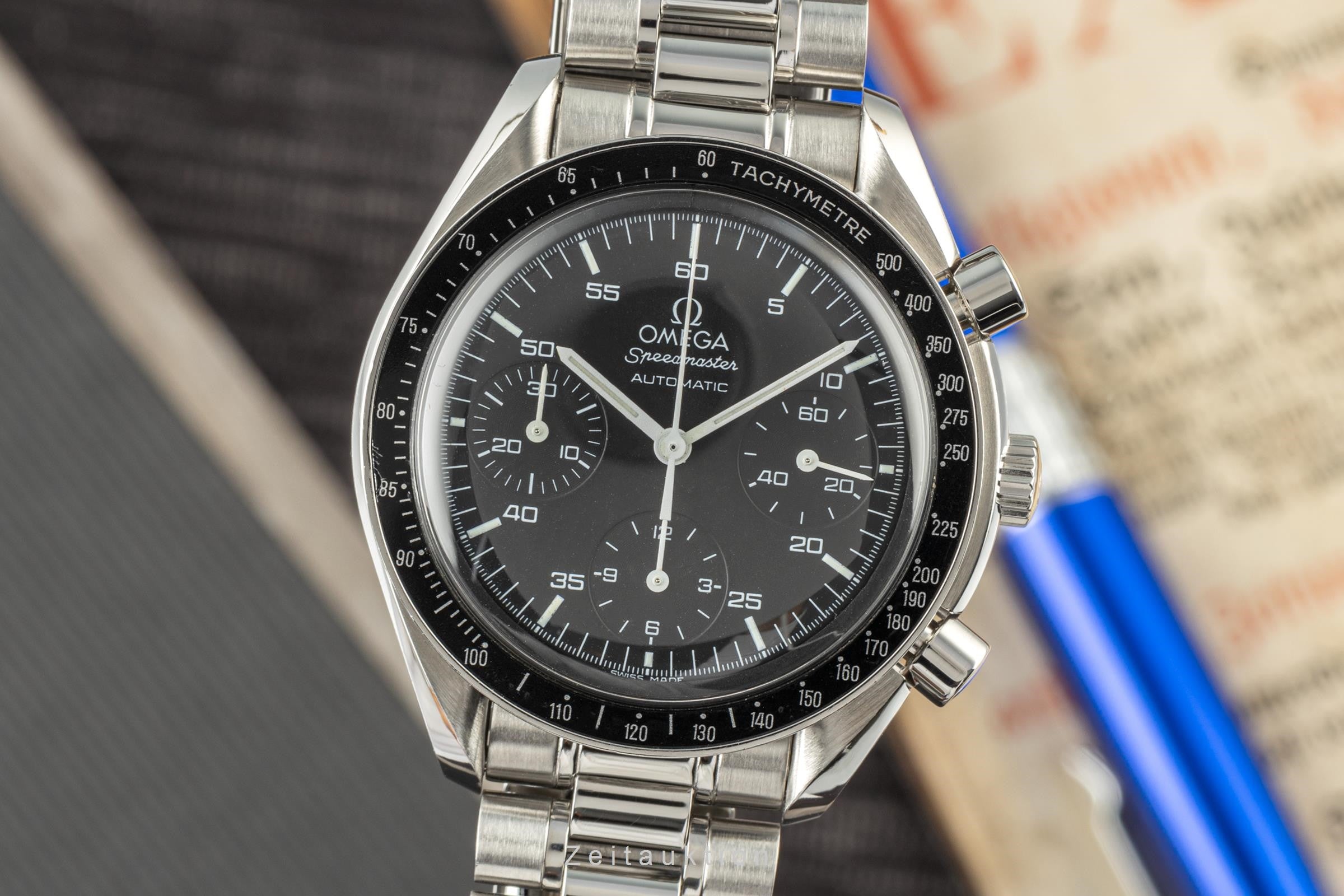Omega Speedmaster chronograph steel automatic men's watch 3510.50.00  [2207262]