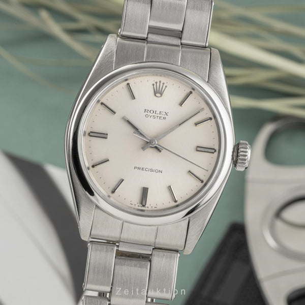 Rolex Precision acciaio carica manuale orologio da uomo 6426  [2207264]