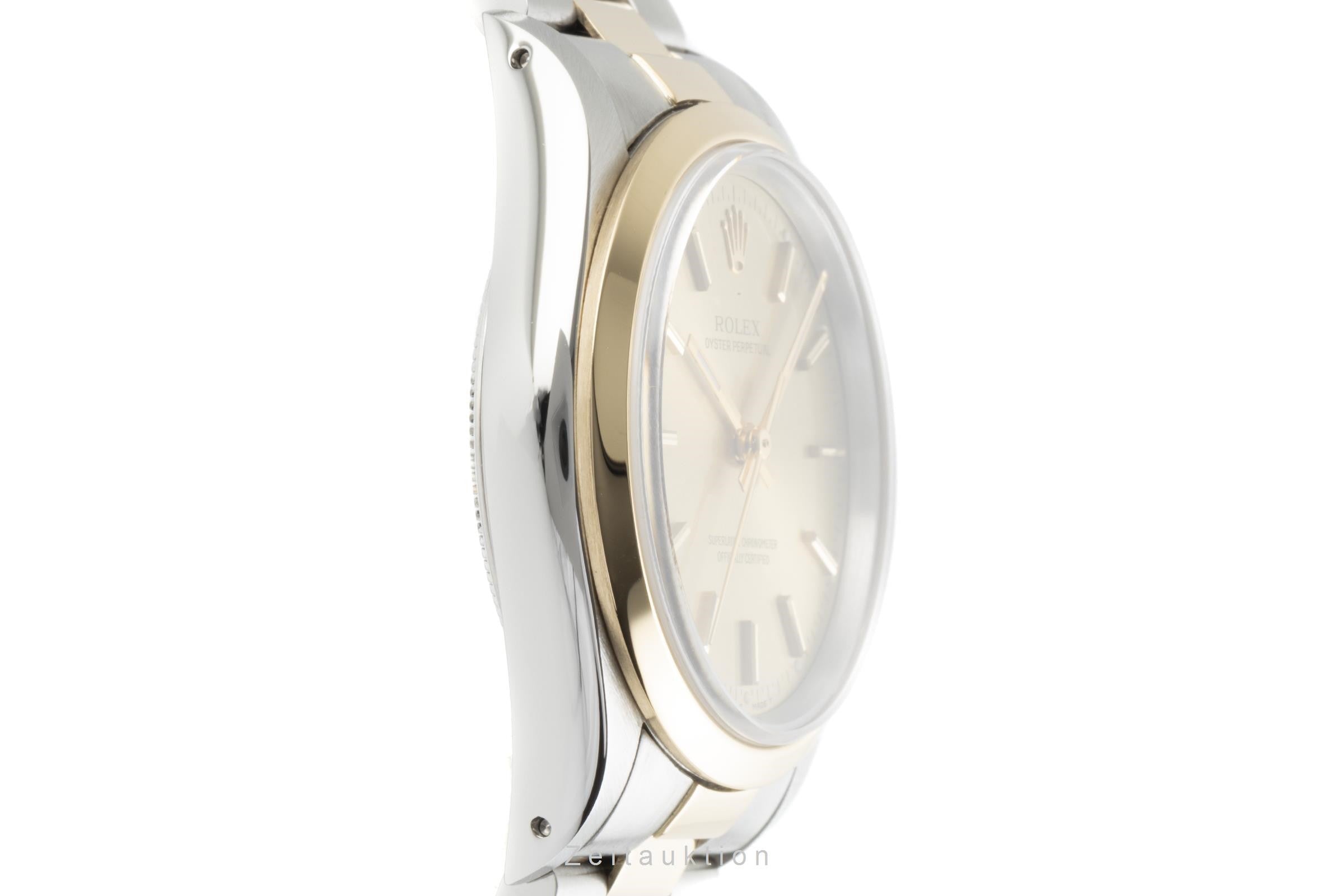 Rolex Oyster Perpetual Stahl / Gold Automatik Herrenuhr Ref.: 14203 B&P 1992 [2207266]
