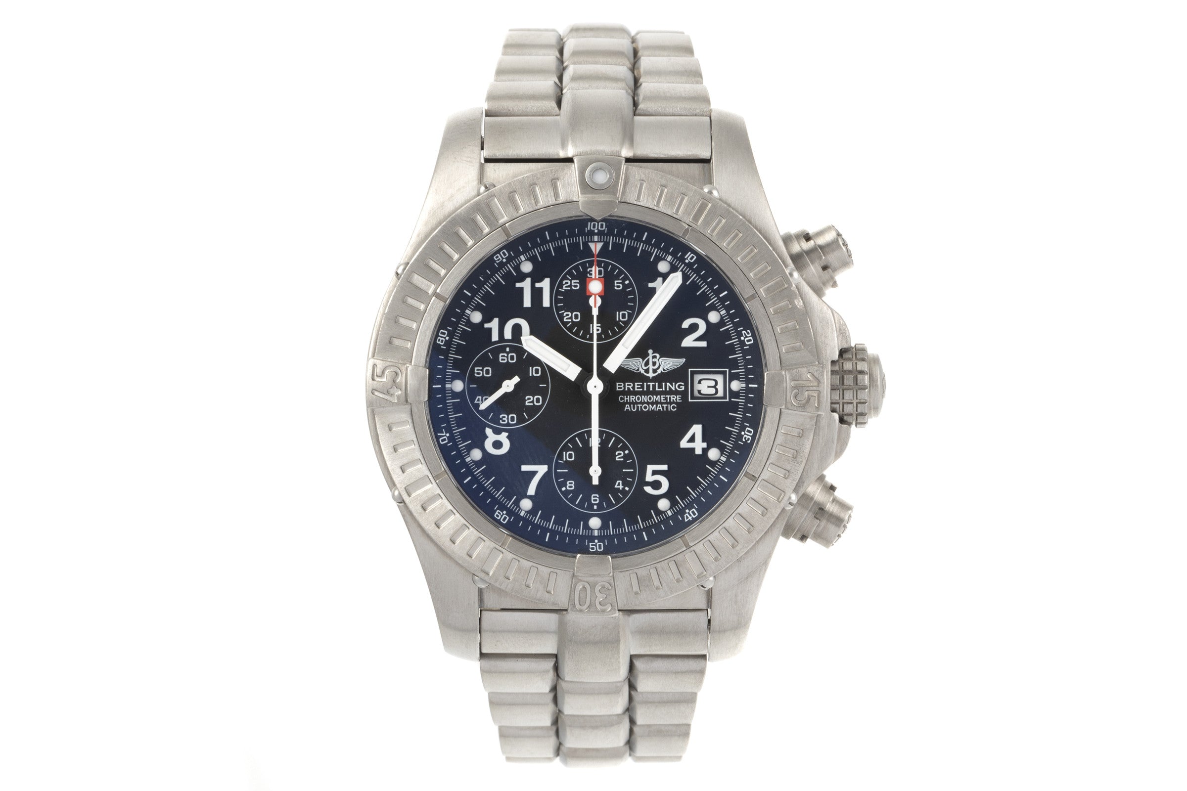Breitling Avenger chronograph titanium automatic men's watch E13360  [2207275]