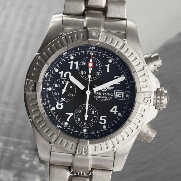 Breitling Avenger chronograph titanium automatic men's watch E13360  [2207275]