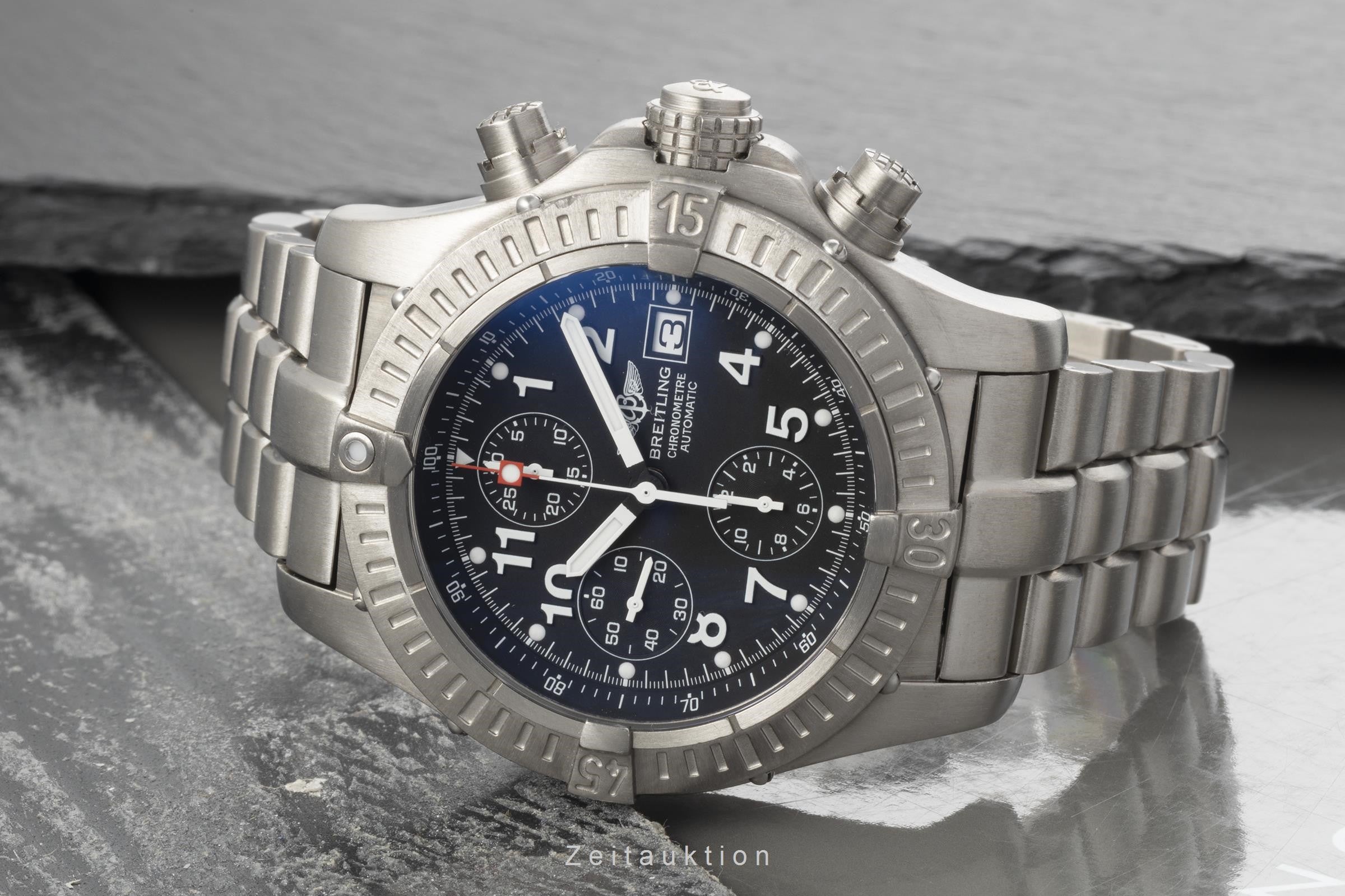 Breitling Avenger chronograph titanium automatic men's watch E13360  [2207275]
