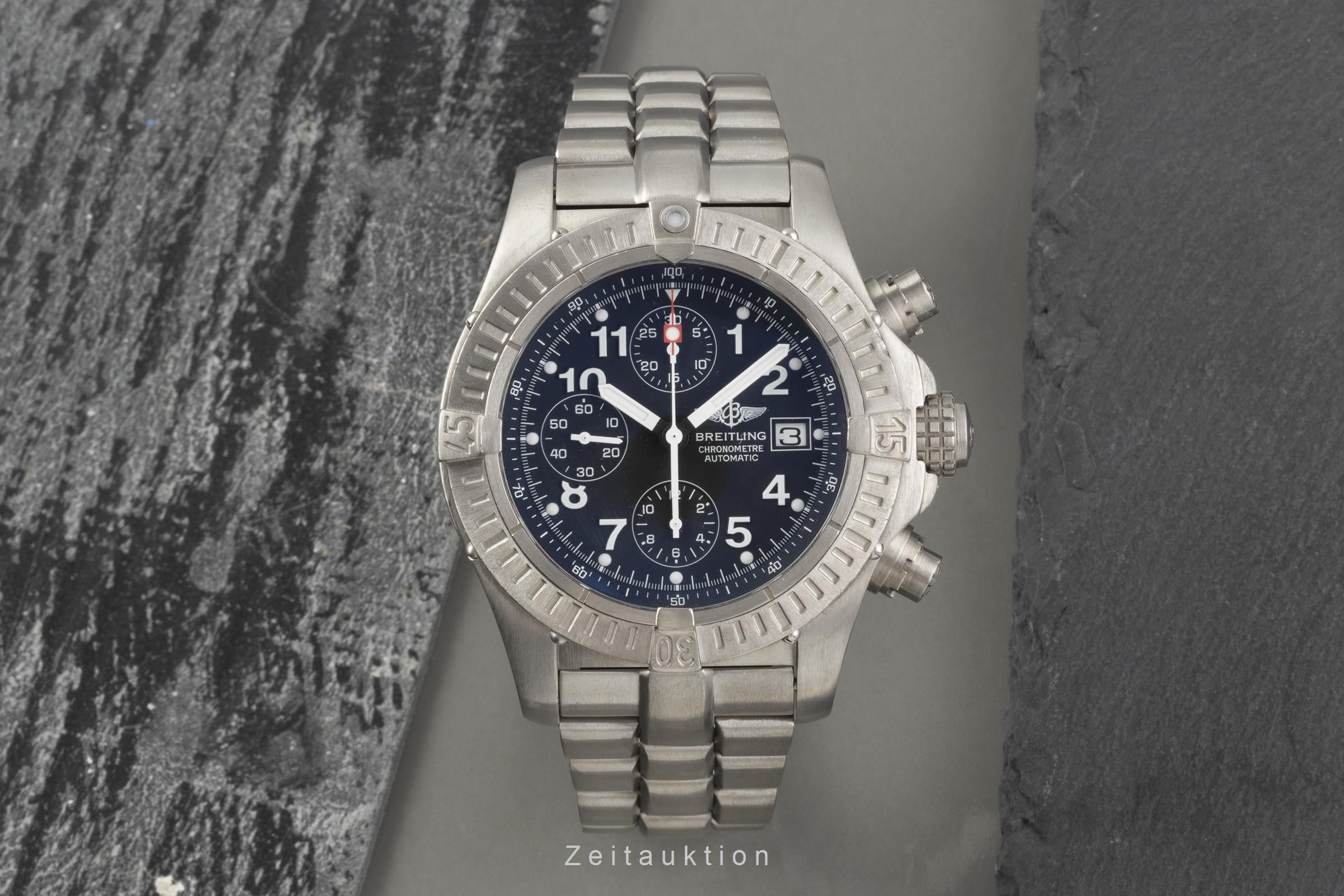 Breitling Avenger chronograph titanium automatic men's watch E13360  [2207275]