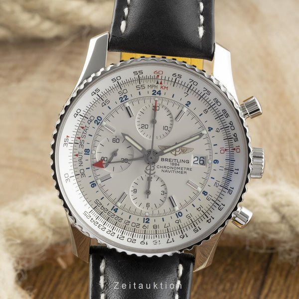 Breitling Navitimer chronographe acier automatique montre pour hommes A24322  [2207279]