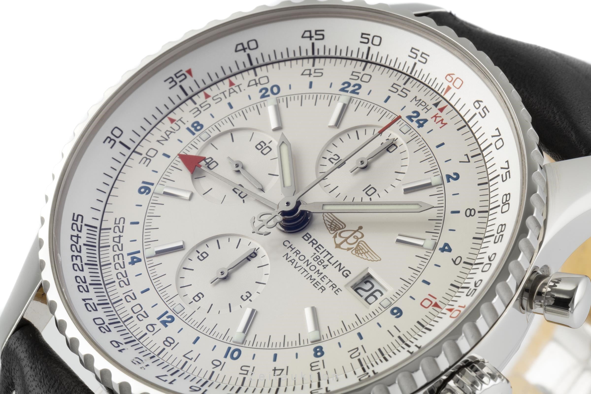 Breitling Navitimer chronographe acier automatique montre pour hommes A24322  [2207279]