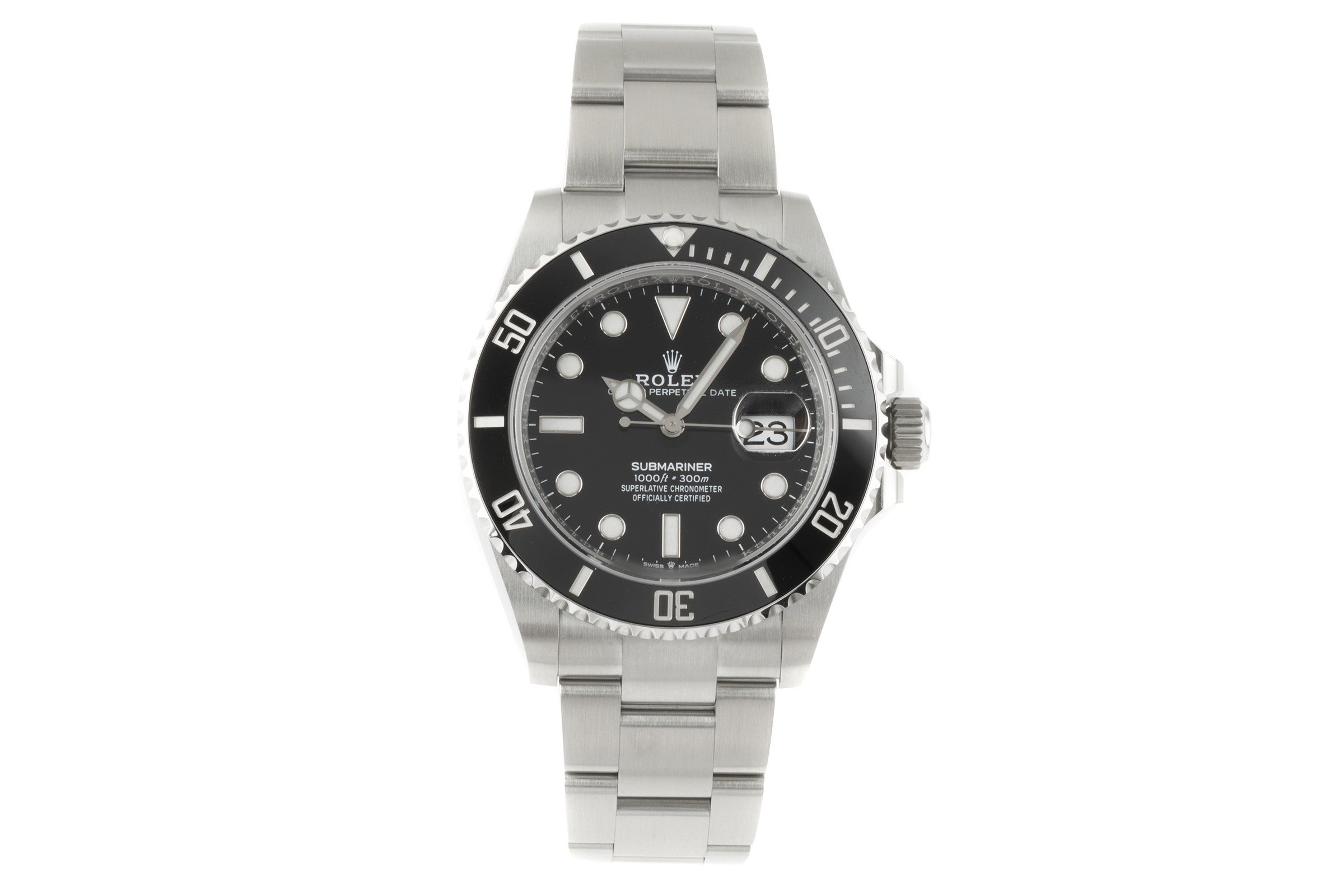 Rolex Submariner acciaio automatismo orologio da uomo 126610LN  [2207288]