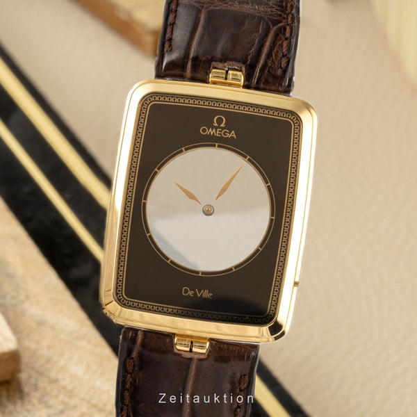 Omega La Magique 18 ct gold quartz men's watch 191.8523Z  [2207301]