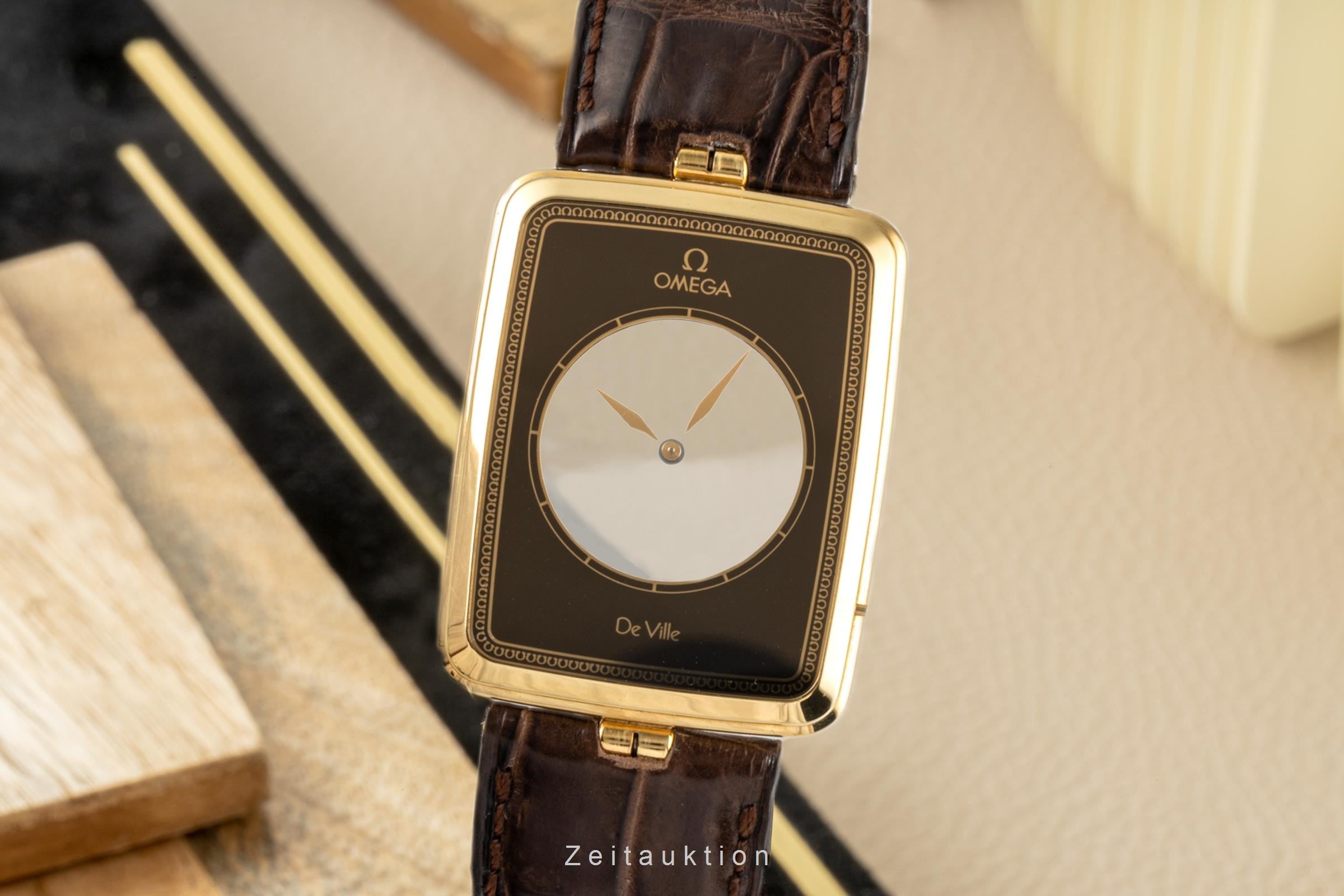 Omega La Magique 18 ct gold quartz men's watch 191.8523Z  [2207301]