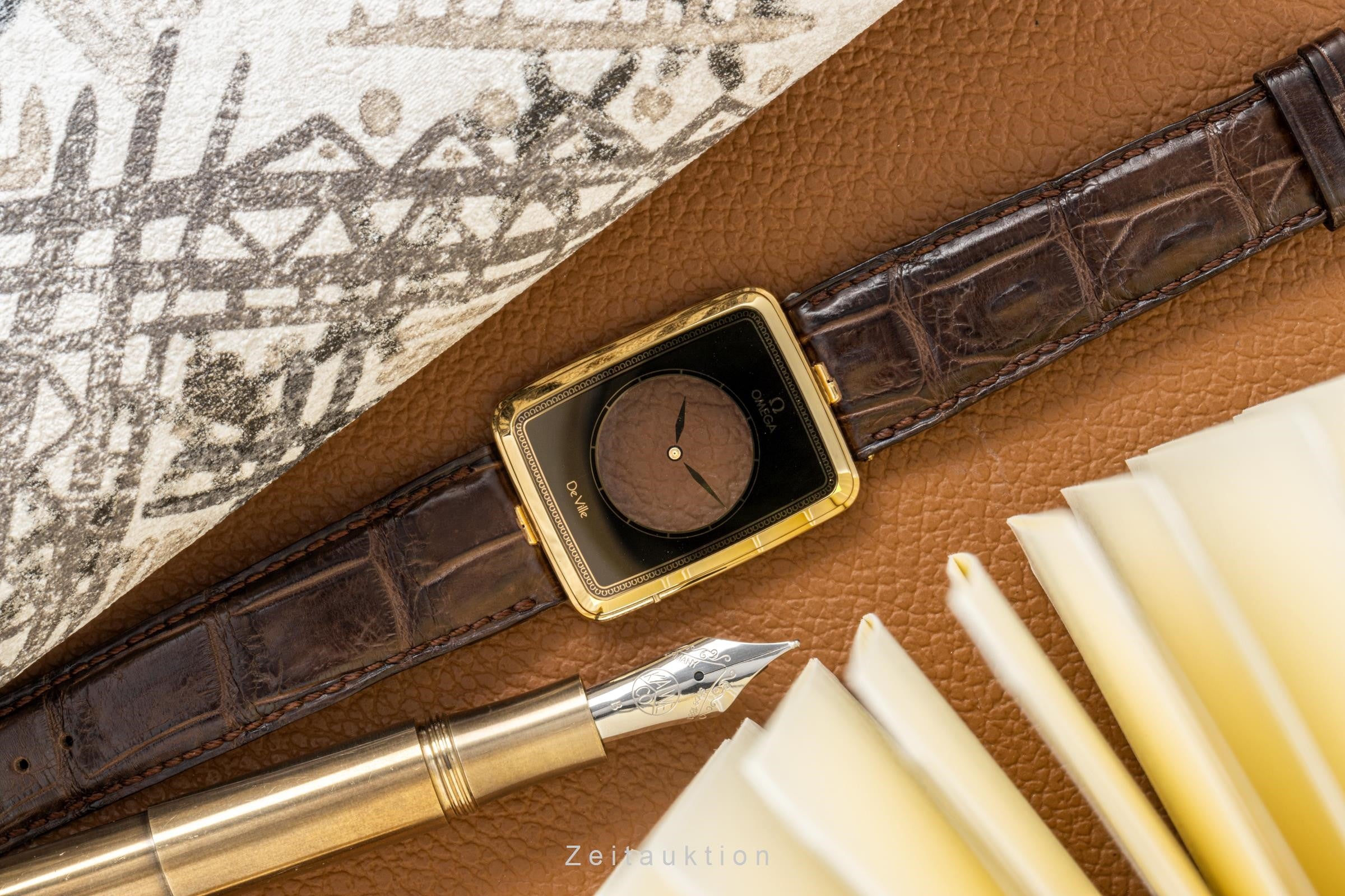 Omega La Magique 18 ct gold quartz men's watch 191.8523Z  [2207301]