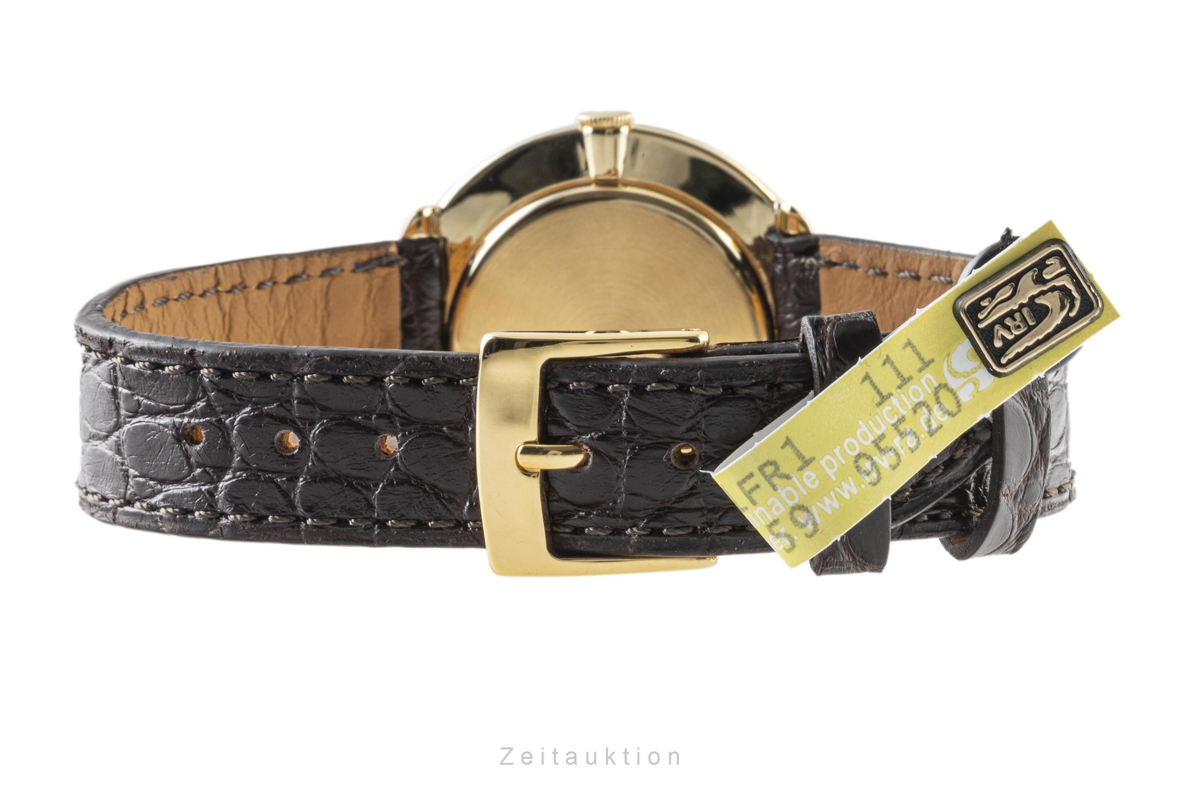 IWC De Luxe 18 ct gold manual winding men's watch  [2207306]