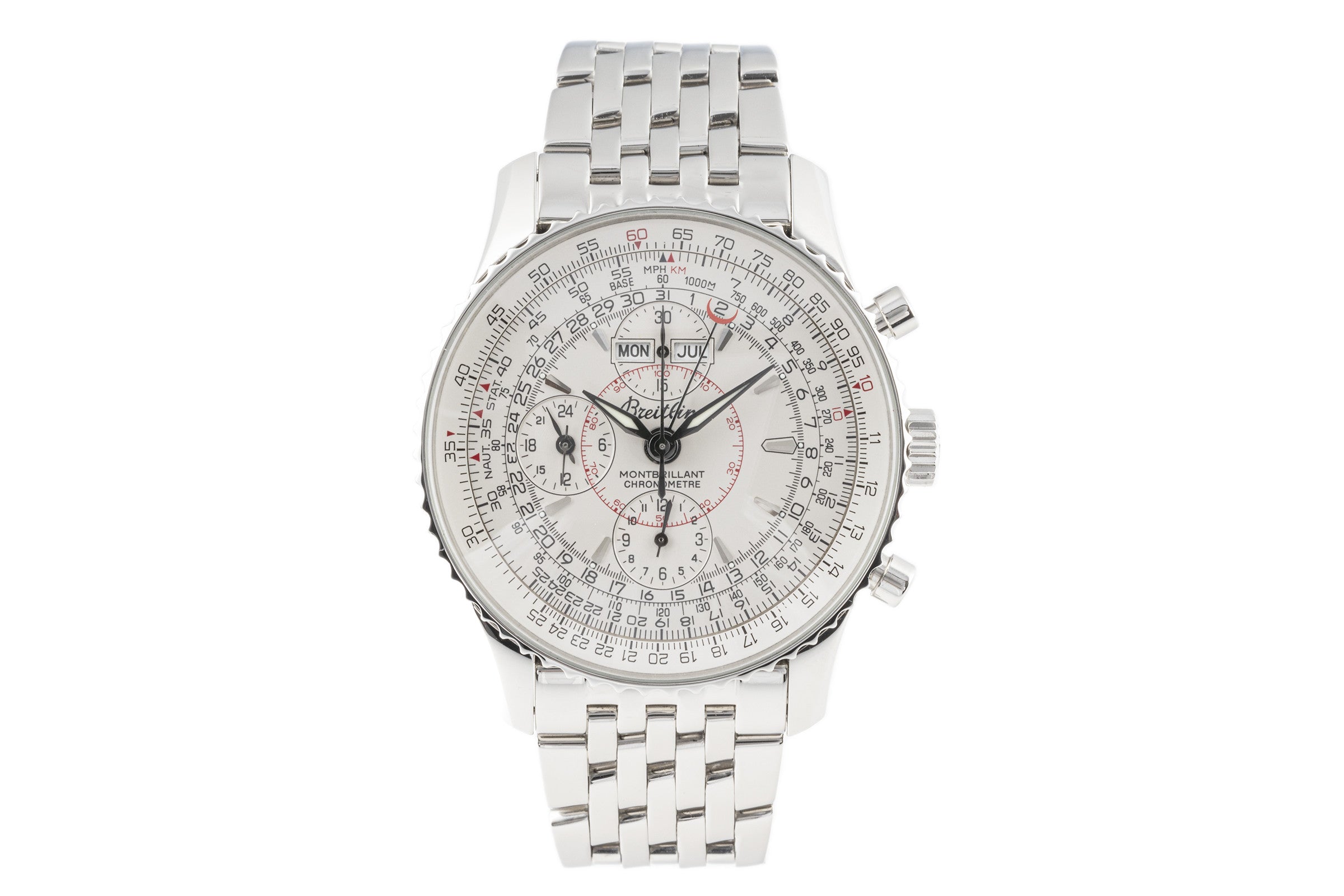 Breitling Montbrillant Datora Chronograph Automatik Ref A21330 VP: 9150,- € [2207325]