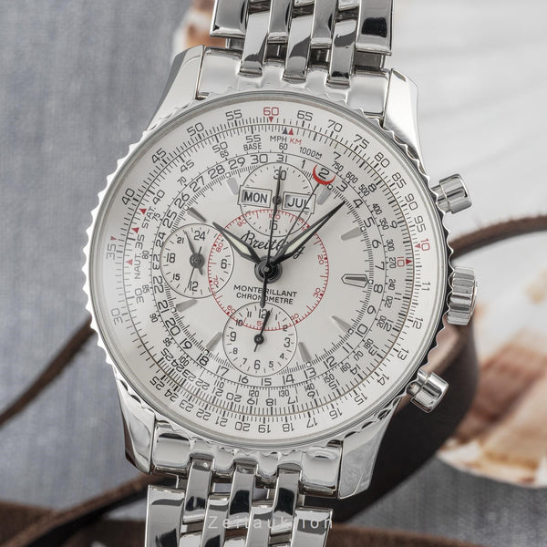 Breitling Montbrillant Datora Chronograph Automatik Ref A21330 VP: 9150,- € [2207325]