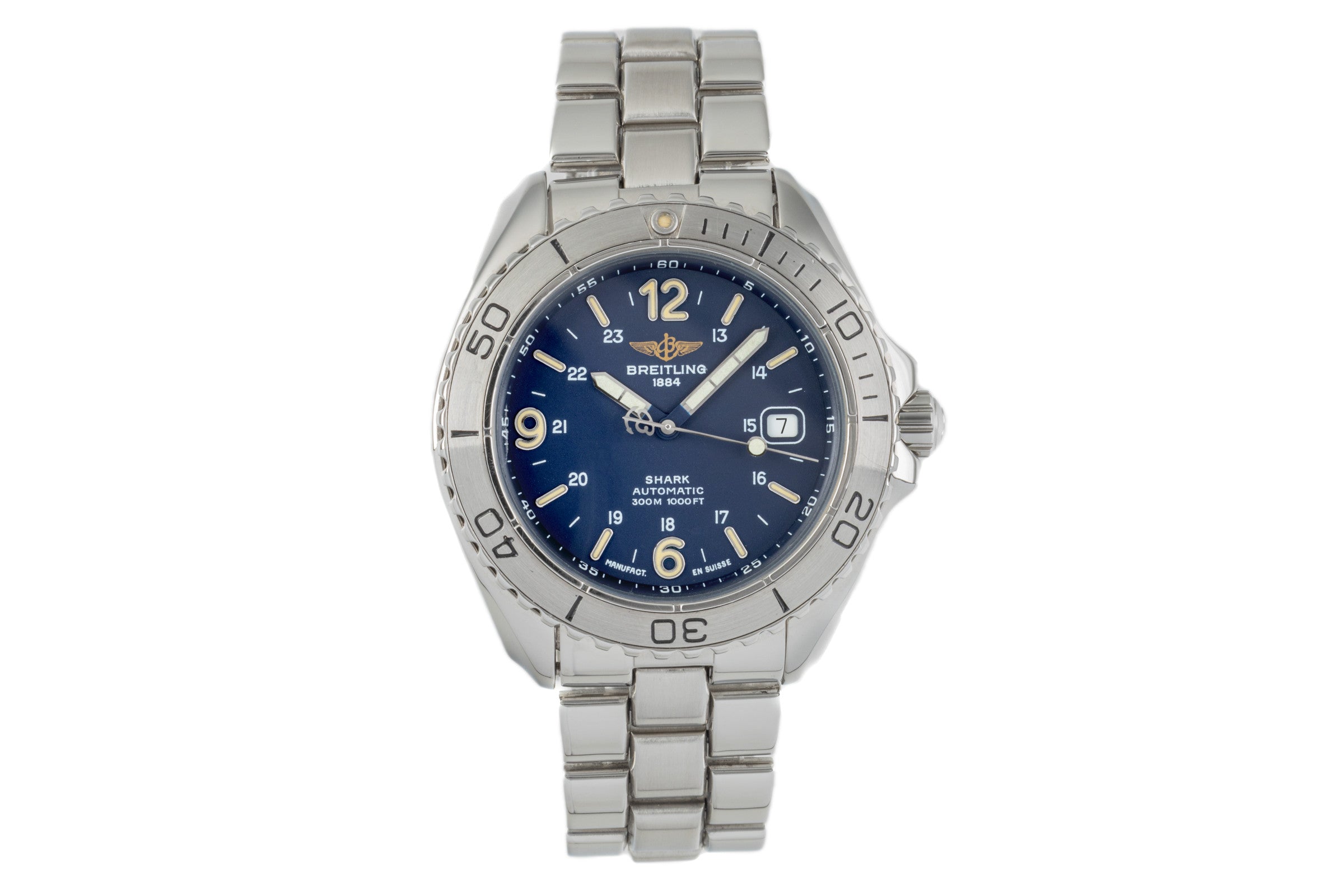 Breitling Shark acciaio automatismo orologio da uomo A17605  [2207331]