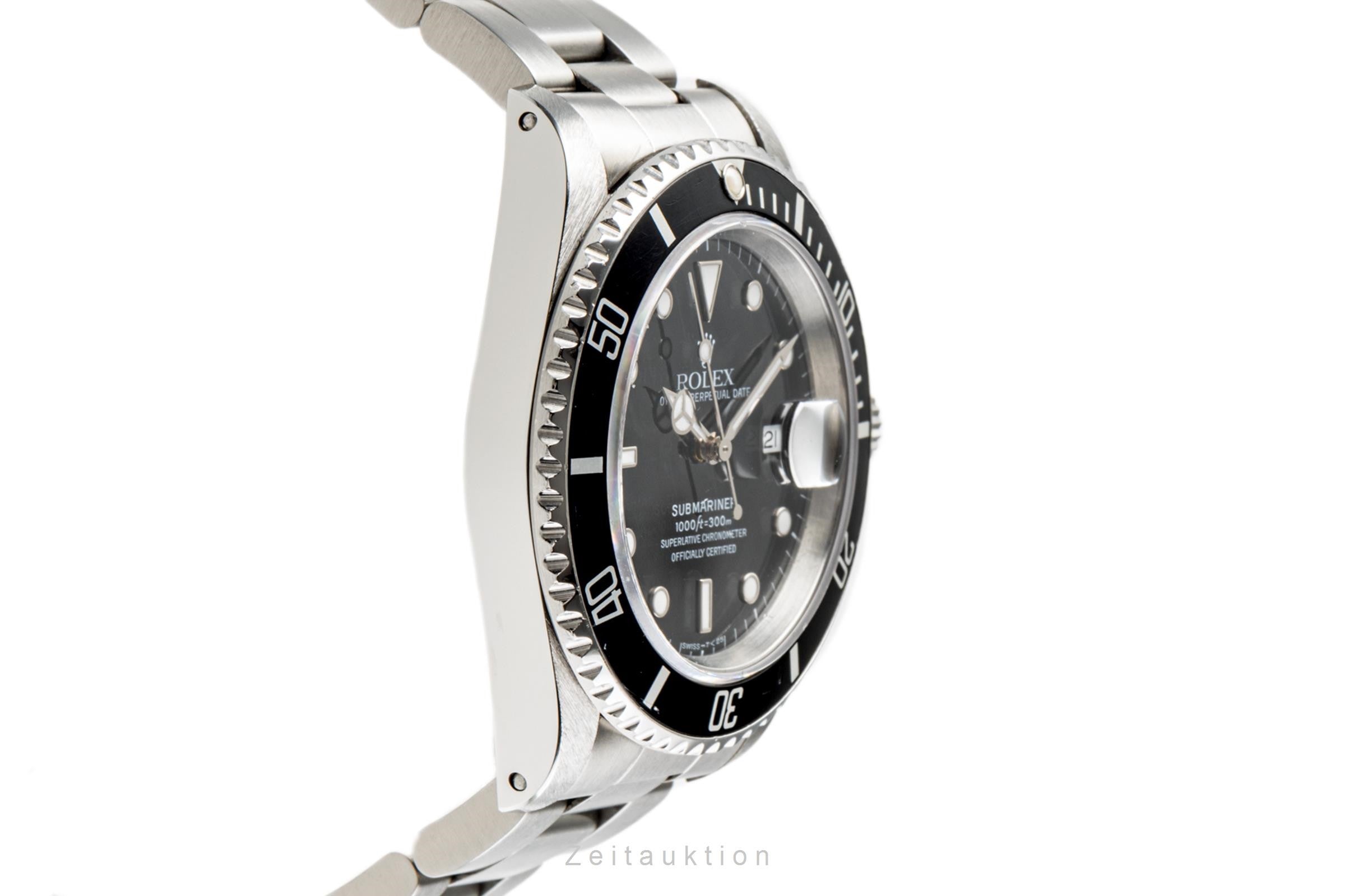 Rolex Submariner Date Oyster Perpetual Automatik Herrenuhr Edelstahl Ref. 16610 [2207349]