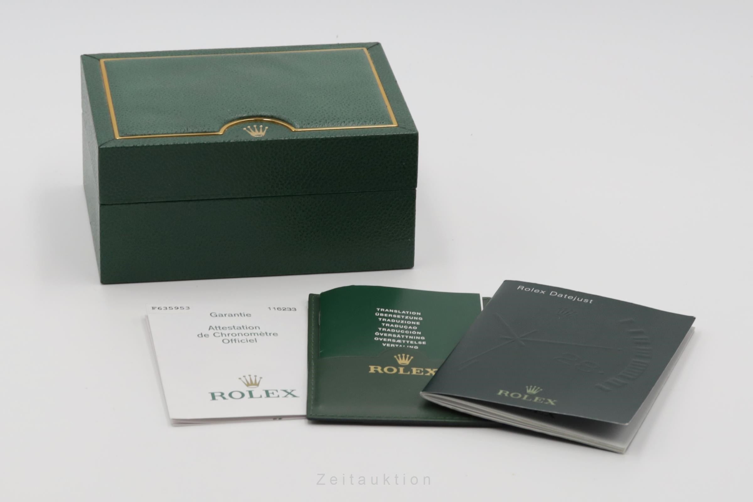 Rolex Datejust acciaio / oro automatismo orologio da uomo 116233  [2207357]