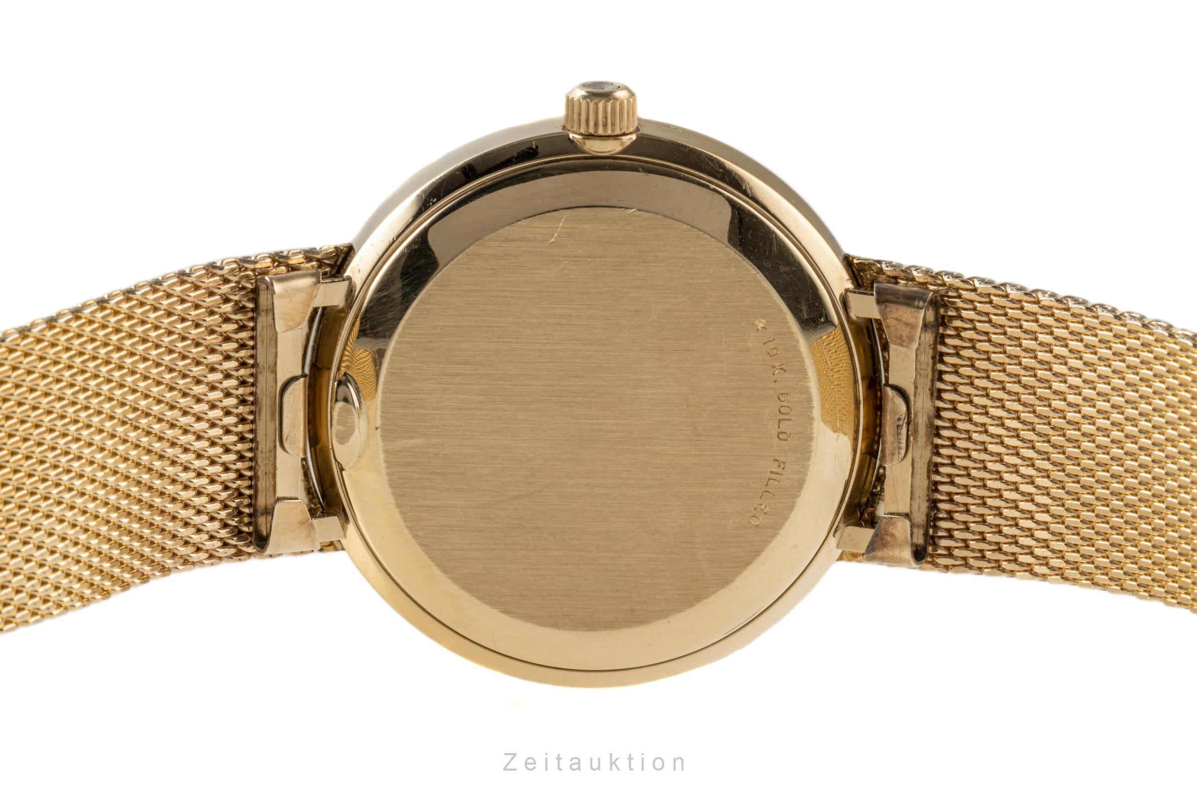 Omega De Ville gold-plated quartz men's watch 3910015.1/1910034.1  [2207358]