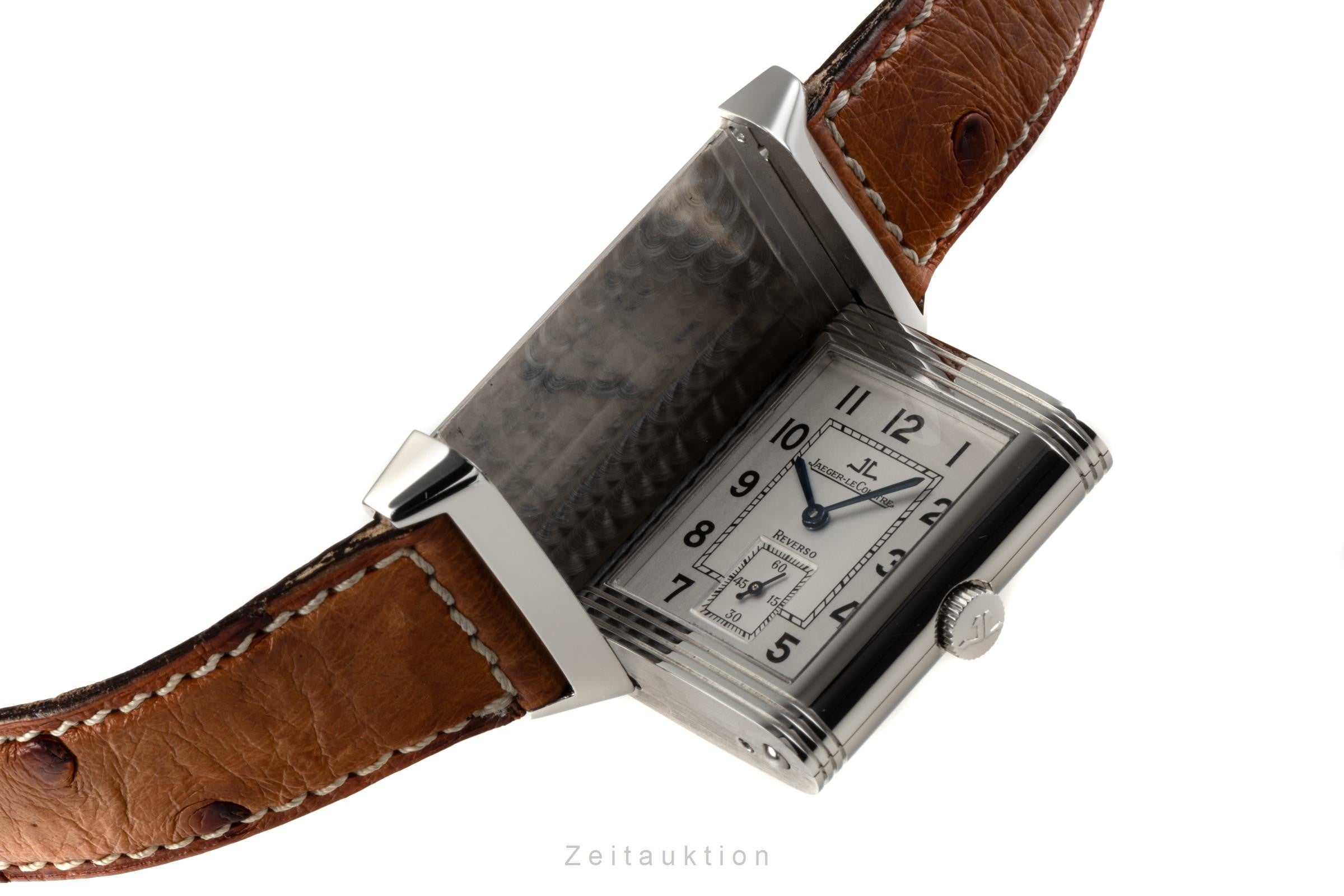 Jaeger LeCoultre Reverso acier à remontage manuel montre pour hommes 270.8.62, Q2708410 LP: 7500EUR  [2207396]