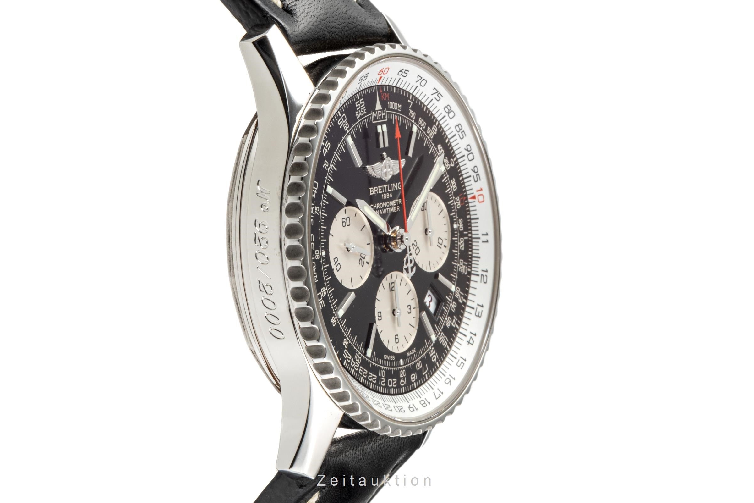 Breitling Navitimer 43 Chronograph Stahl Automatik Herrenuhr AB0121 Limited B&P [2207439]