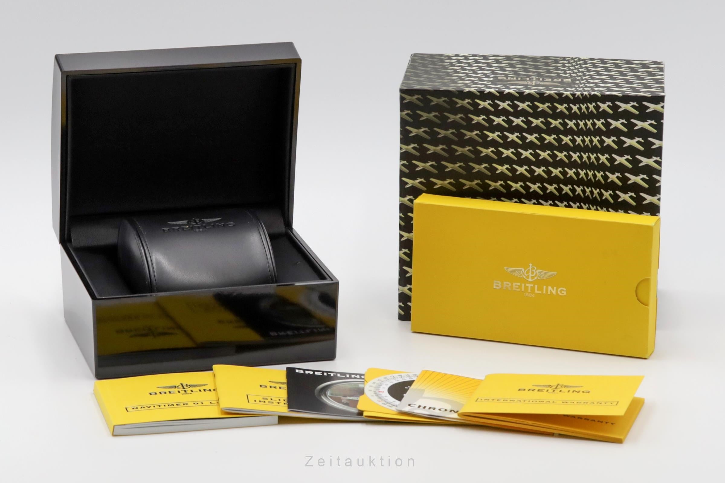 Breitling Navitimer 43 Chronograph Stahl Automatik Herrenuhr AB0121 Limited B&P [2207439]