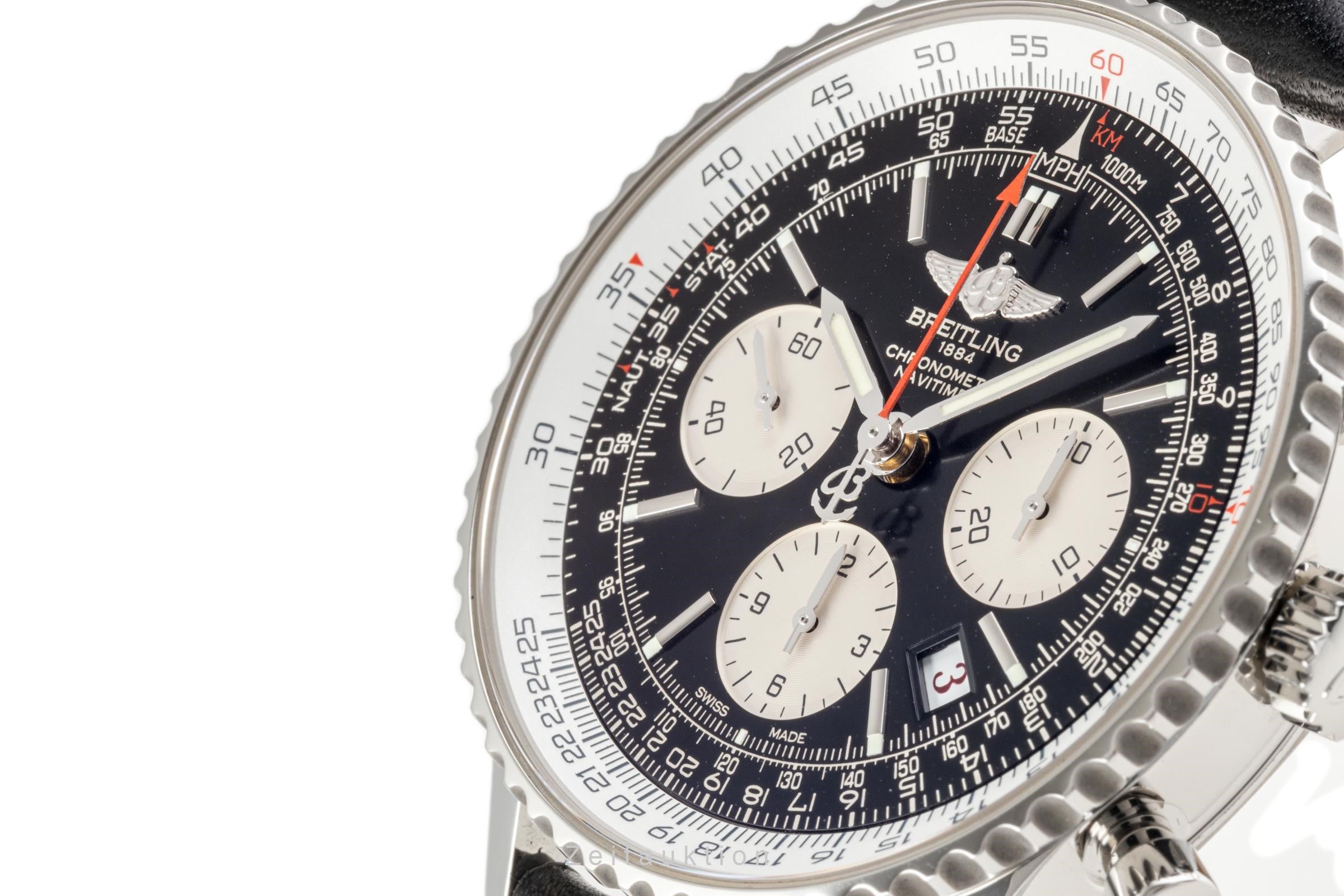 Breitling Navitimer 43 Chronograph Stahl Automatik Herrenuhr AB0121 Limited B&P [2207439]