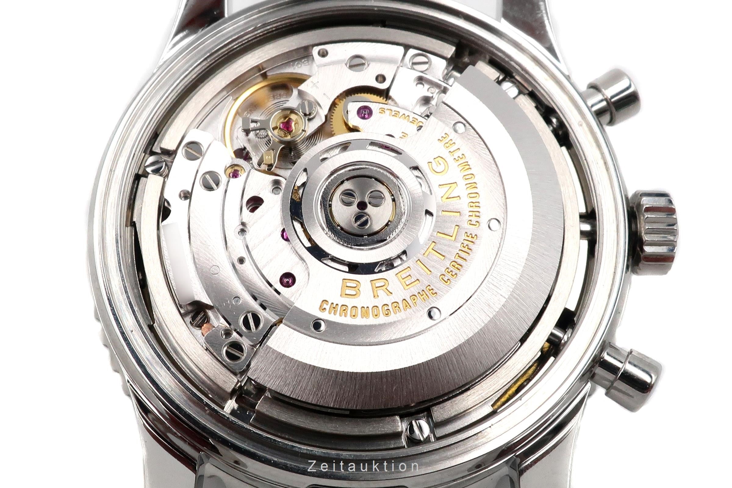 Breitling Navitimer 43 Chronograph Stahl Automatik Herrenuhr AB0121 Limited B&P [2207439]