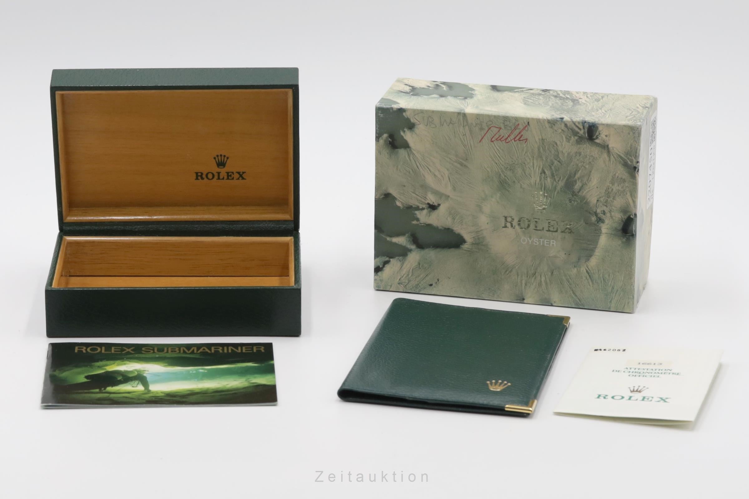 Rolex Submariner Stahl / Gold Herrenuhr Oyster Perpetual 16613 N-Serie B&P 1992 [2207450]