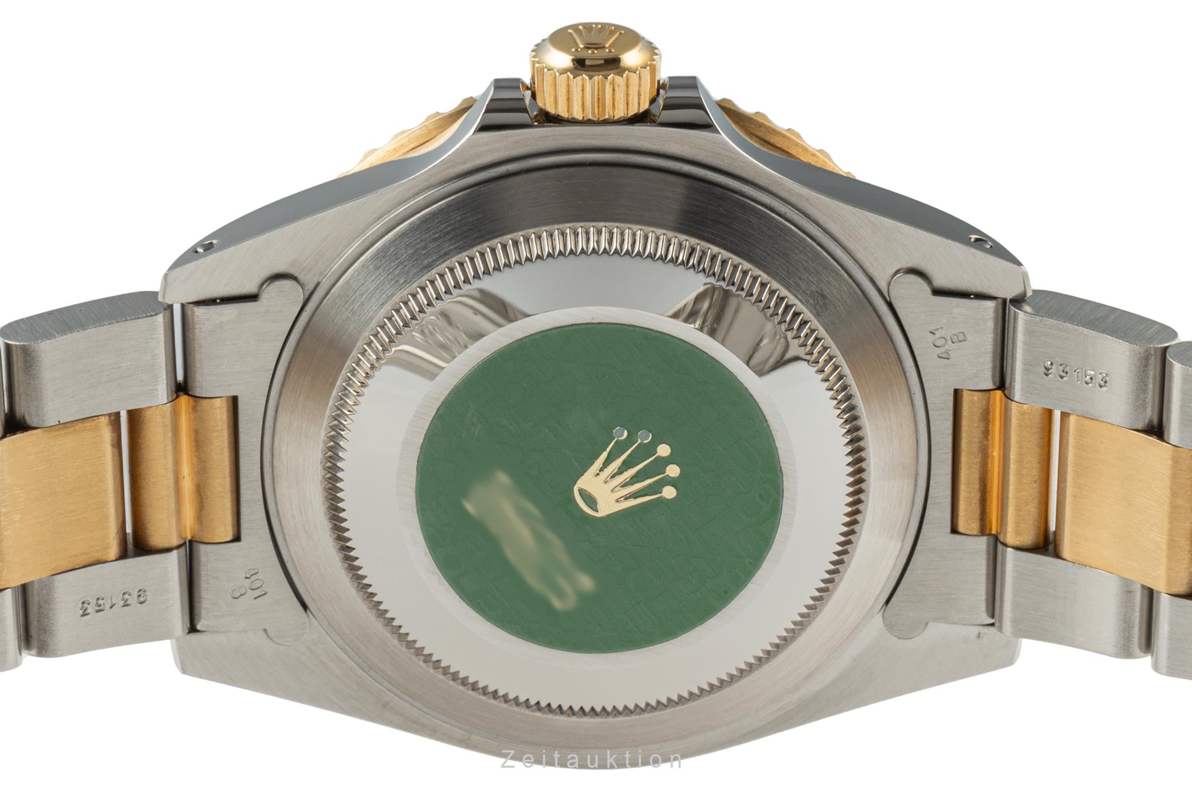 Rolex Submariner Stahl / Gold Herrenuhr Oyster Perpetual 16613 N-Serie B&P 1992 [2207450]