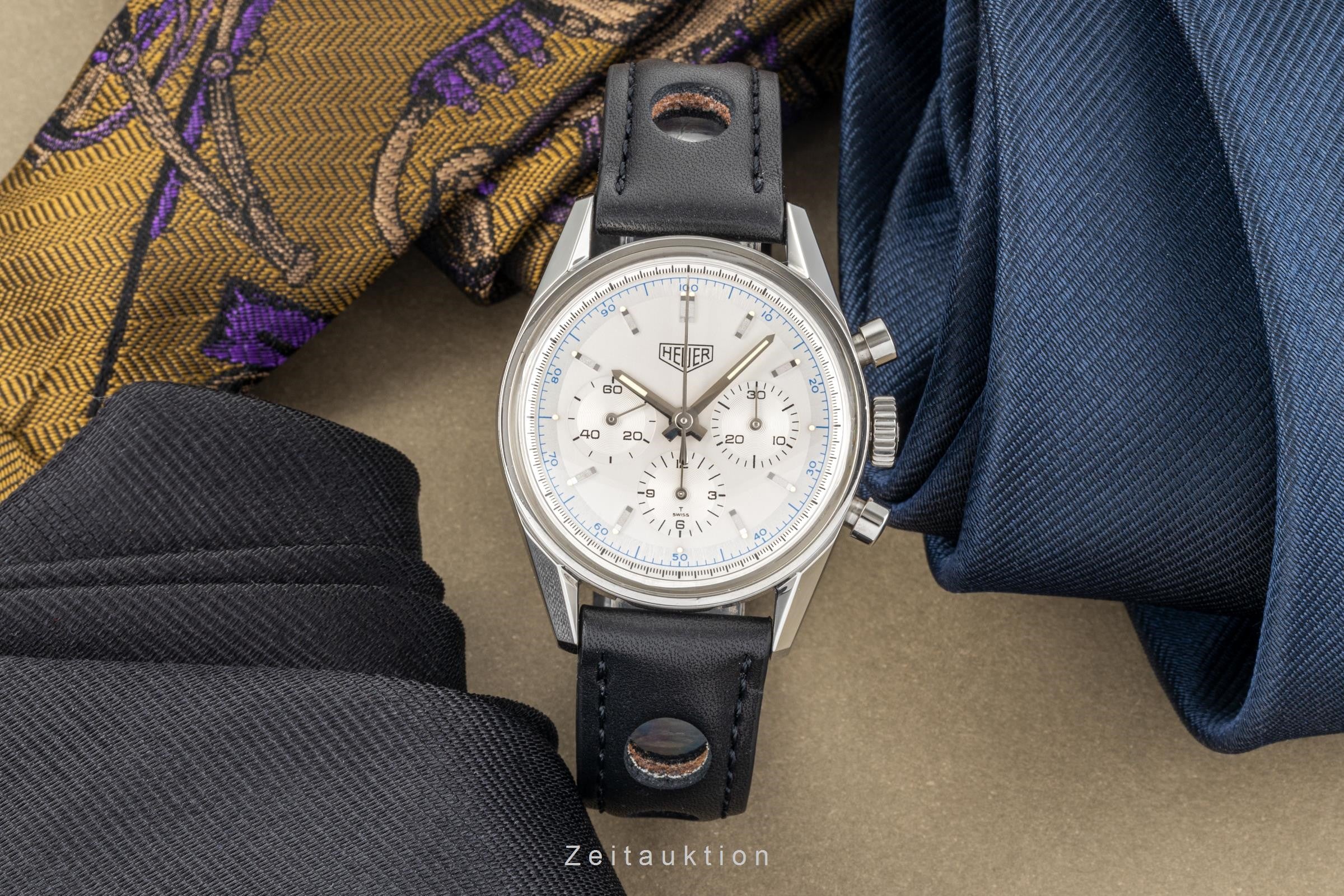 Tag Heuer Carrera 1964 Re-Edition Chrongoraph Handaufzug Herrenuhr Ref. CS3110 [2207460]