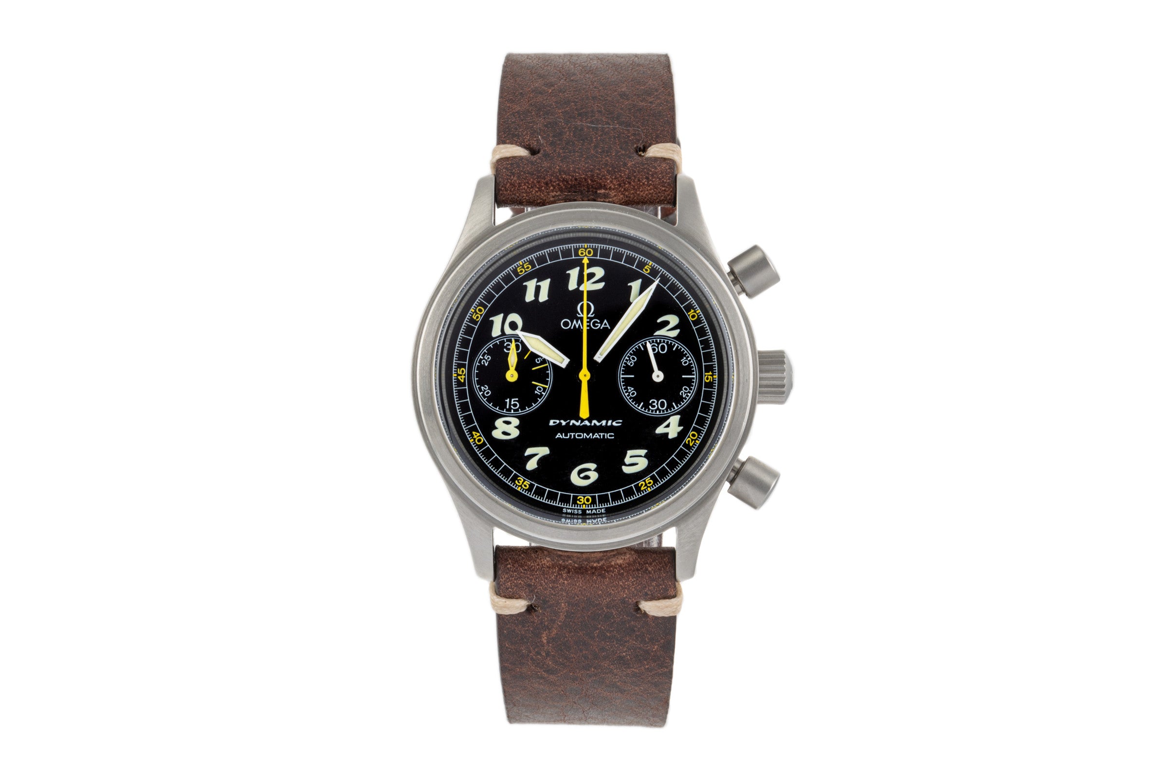 Omega Dynamic chronograph steel automatic men's watch 175.0310, 5290.50.07  [2207465]