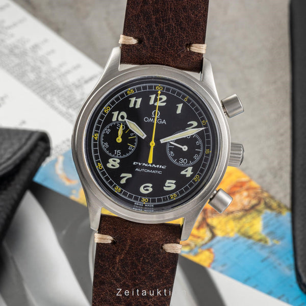 Omega Dynamic chronograph steel automatic men's watch 175.0310, 5290.50.07  [2207465]