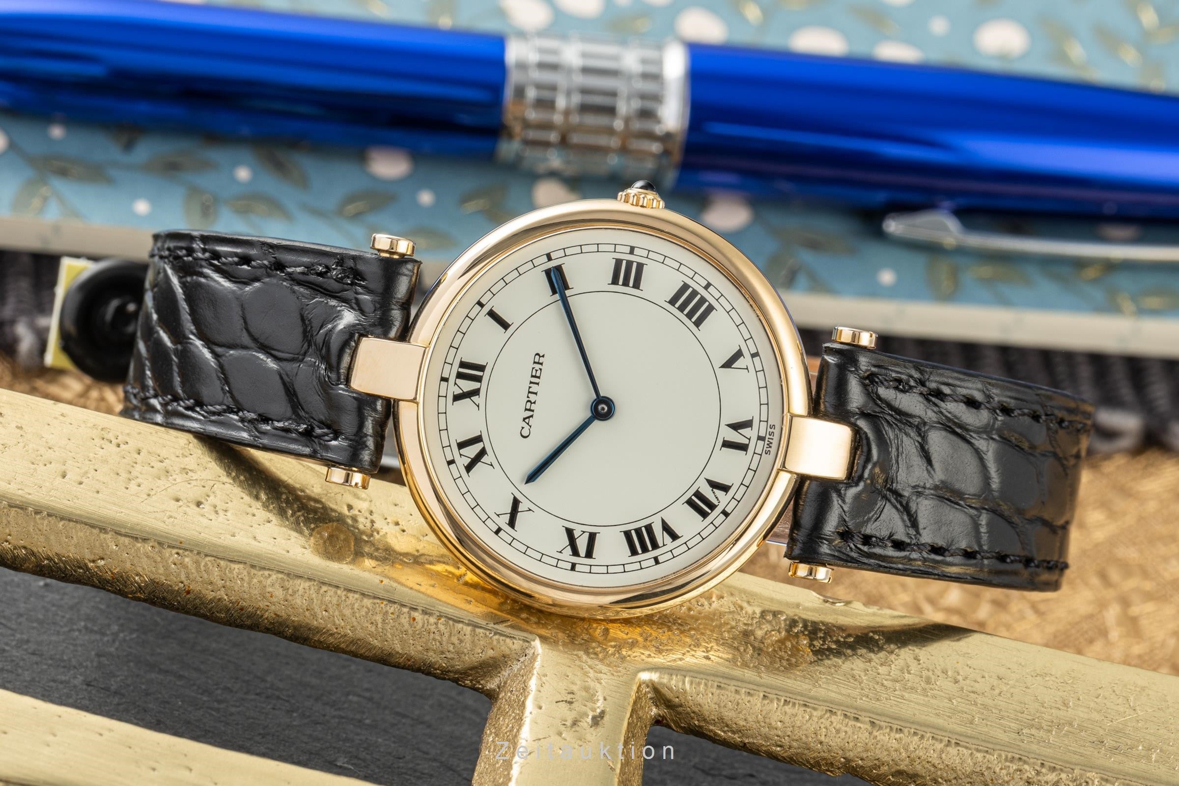 Cartier Vendome 18 ct gold quartz Kal. 81 Ref. 881001 | 2207509