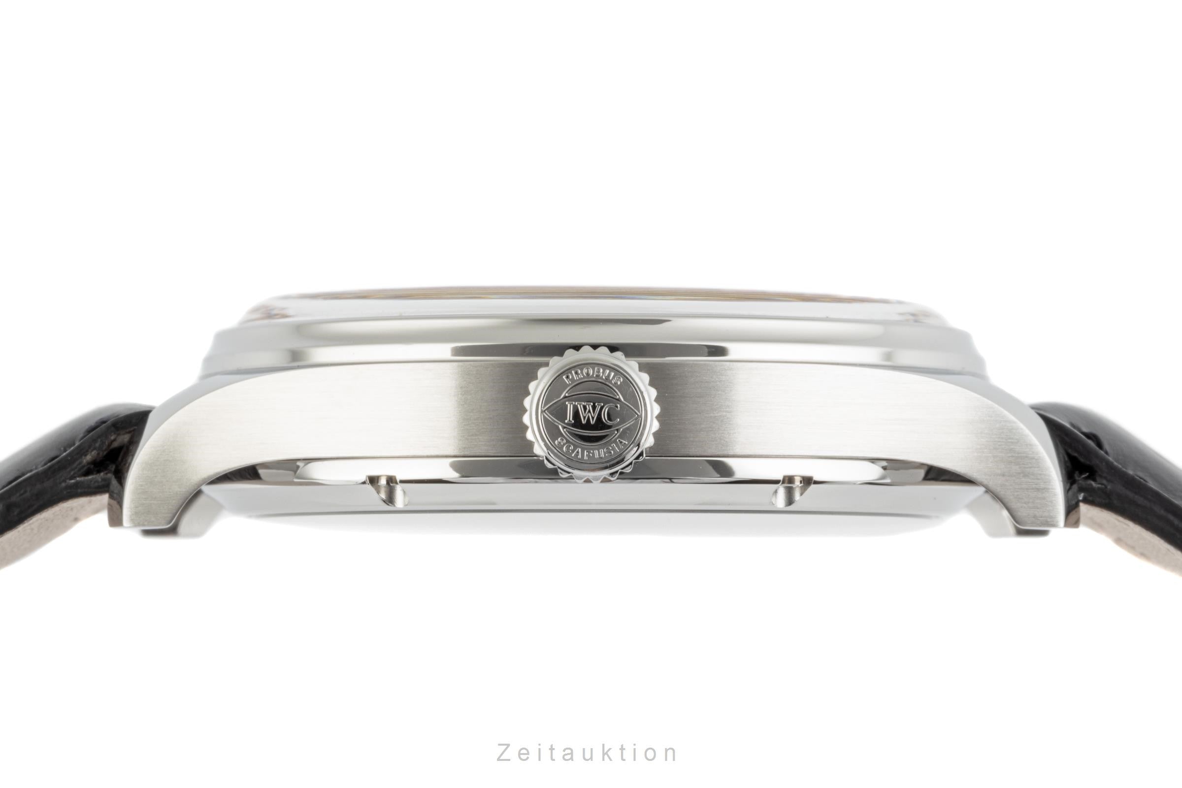 IWC Portugieser 8 Tage Handaufzug Herrenuhr Ref. IW510203 Papiere 2013 [2207518]