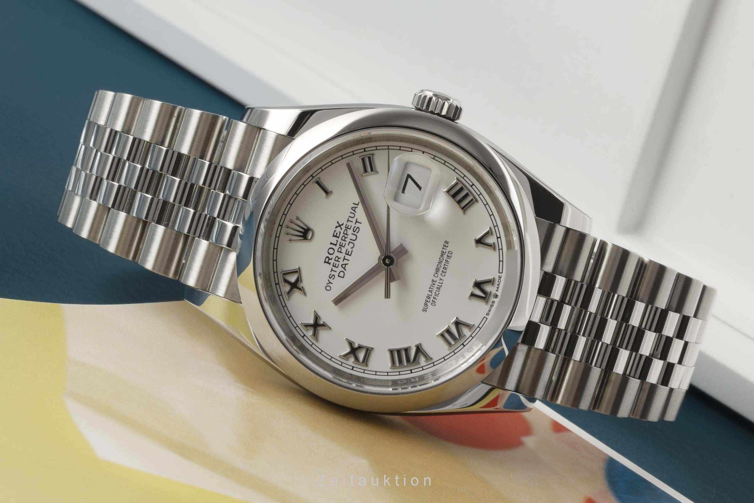 Rolex Datejust acciaio automatismo orologio da uomo 126200  [2207525]