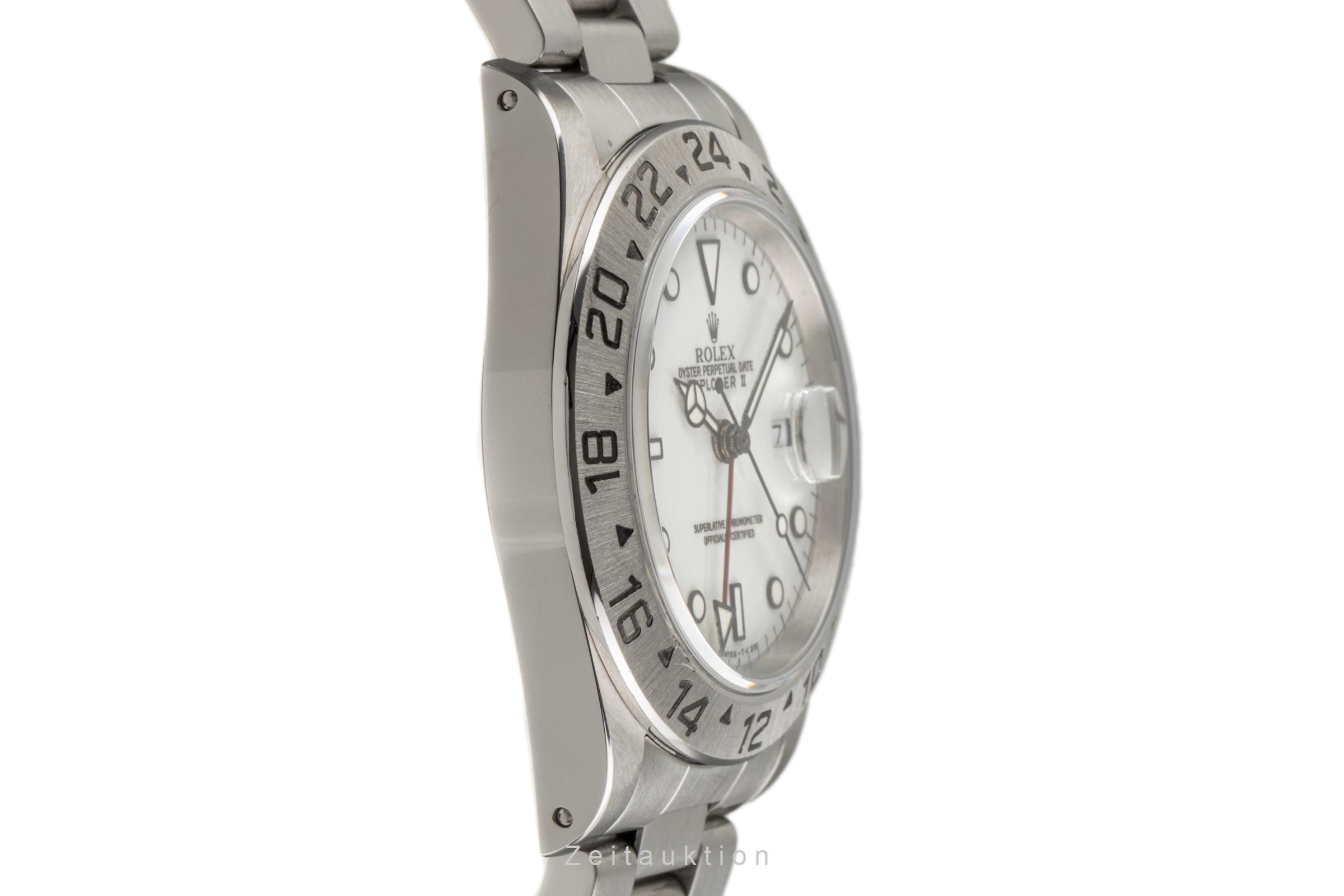 Rolex Explorer II steel automatic men's watch 16570  [2207526]