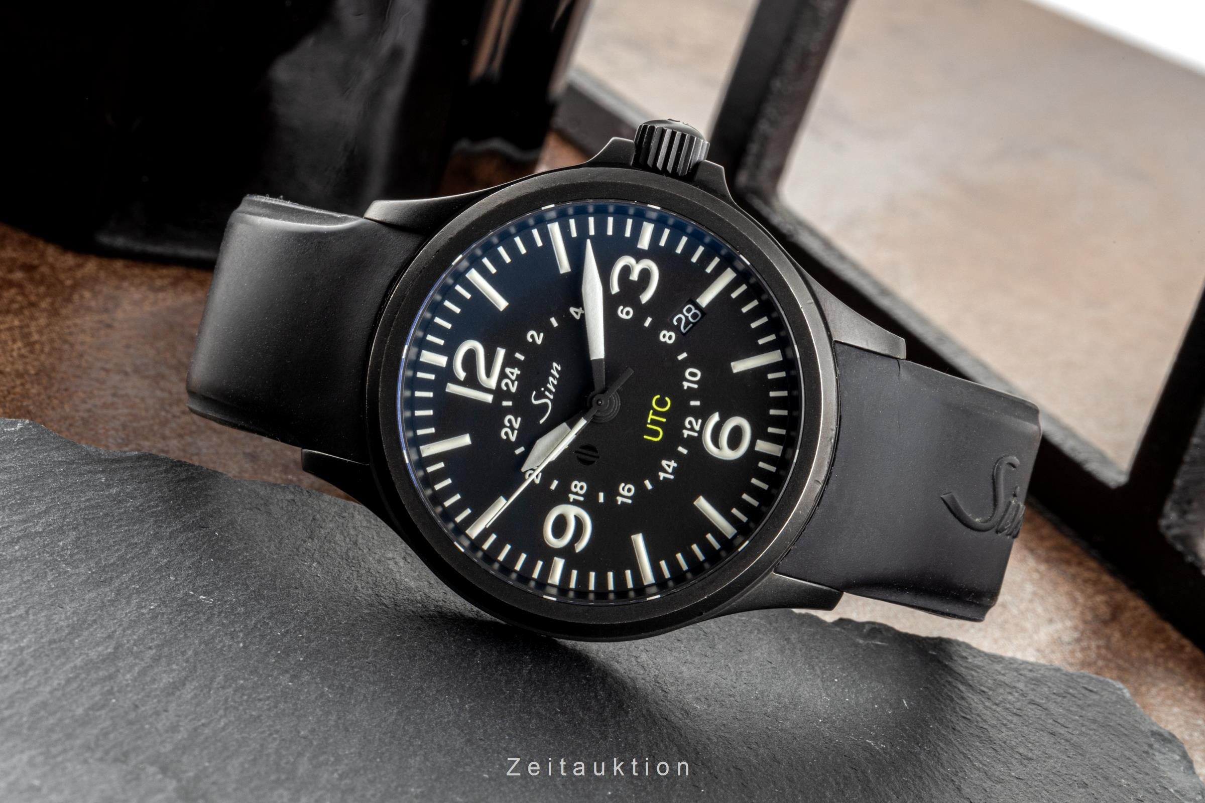 Sinn 856 UTC Stahl Automatik Herrenuhr Ref. 856 S B&P 2007 [2207529]