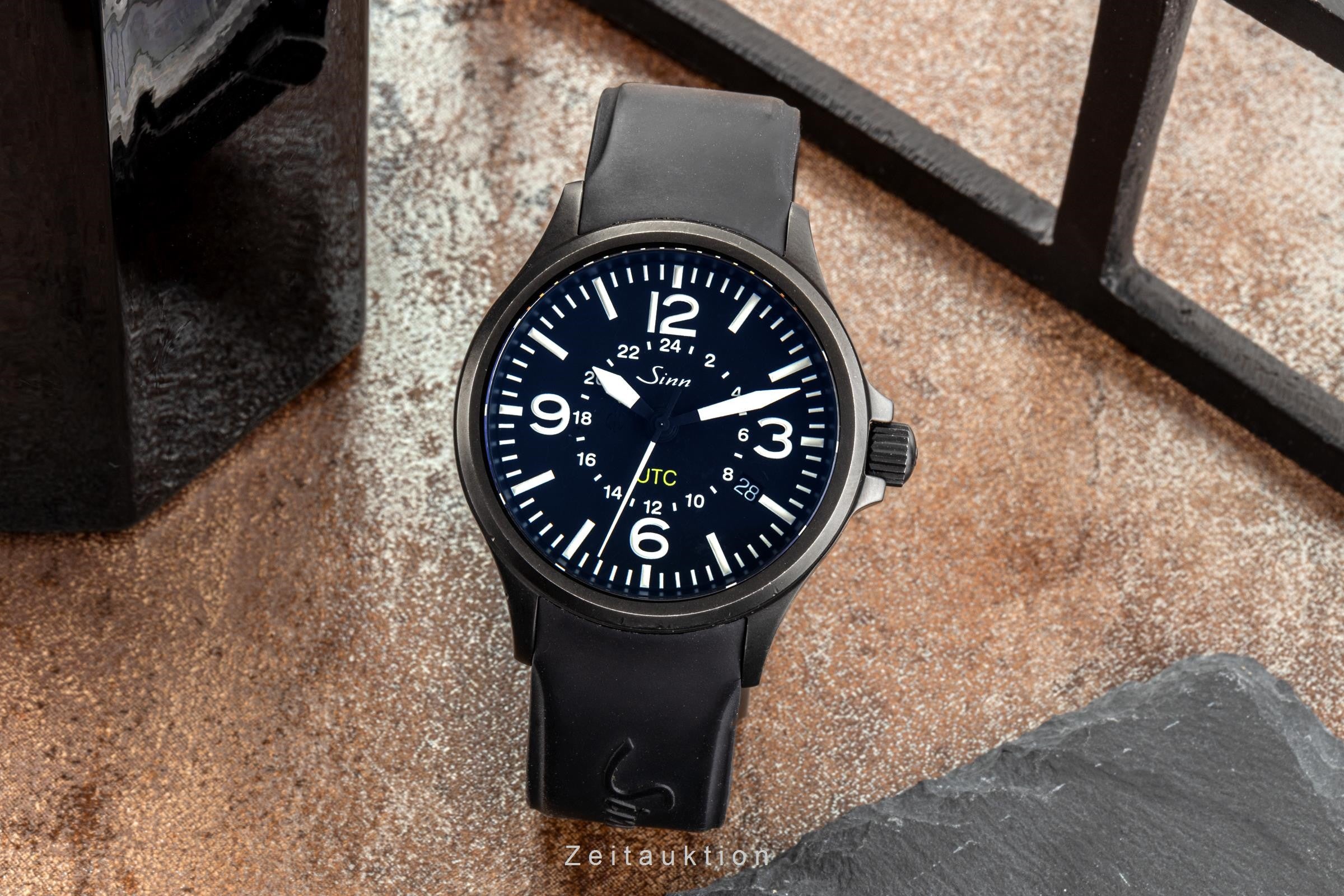 Sinn 856 UTC Stahl Automatik Herrenuhr Ref. 856 S B&P 2007 [2207529]