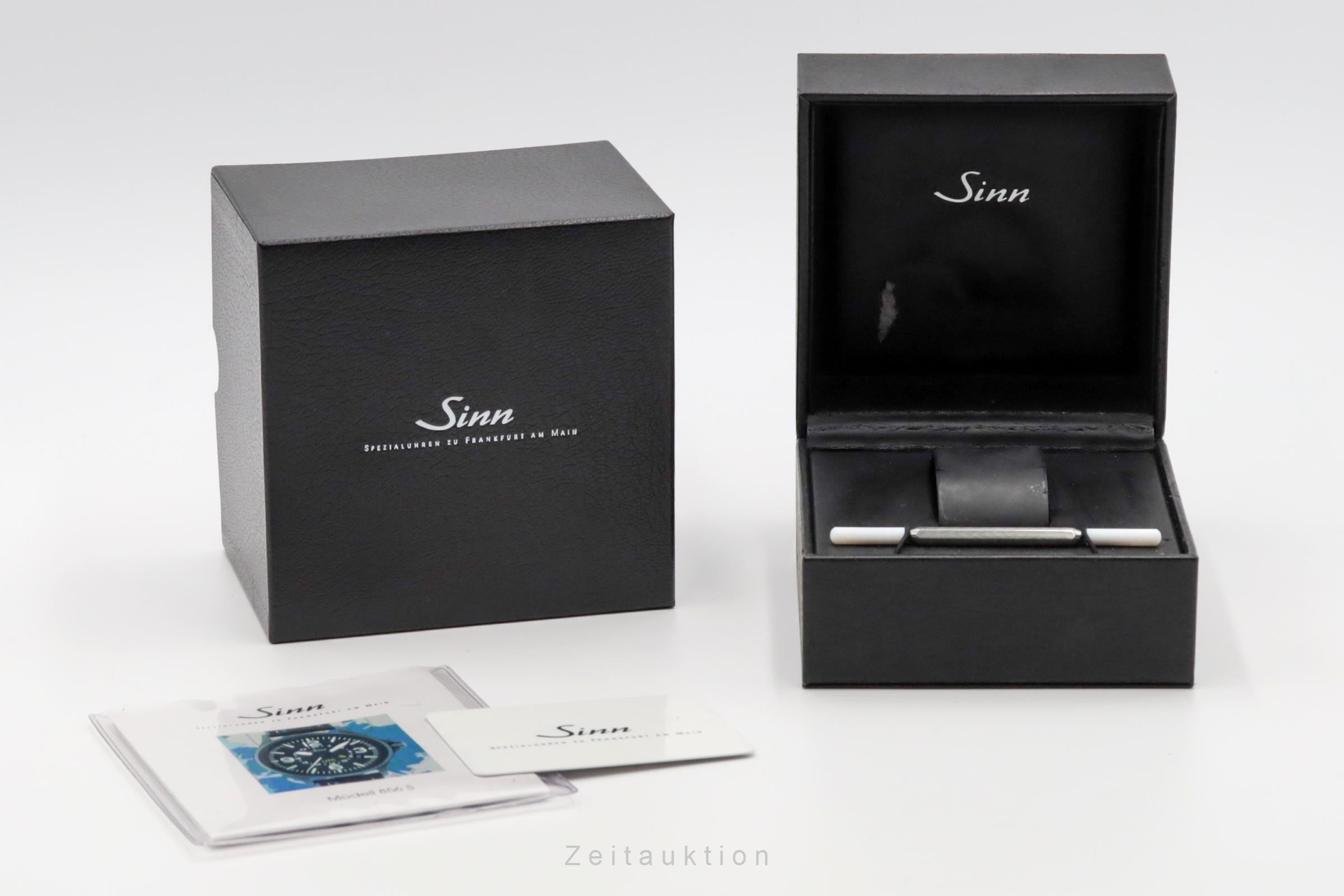 Sinn 856 UTC Stahl Automatik Herrenuhr Ref. 856 S B&P 2007 [2207529]